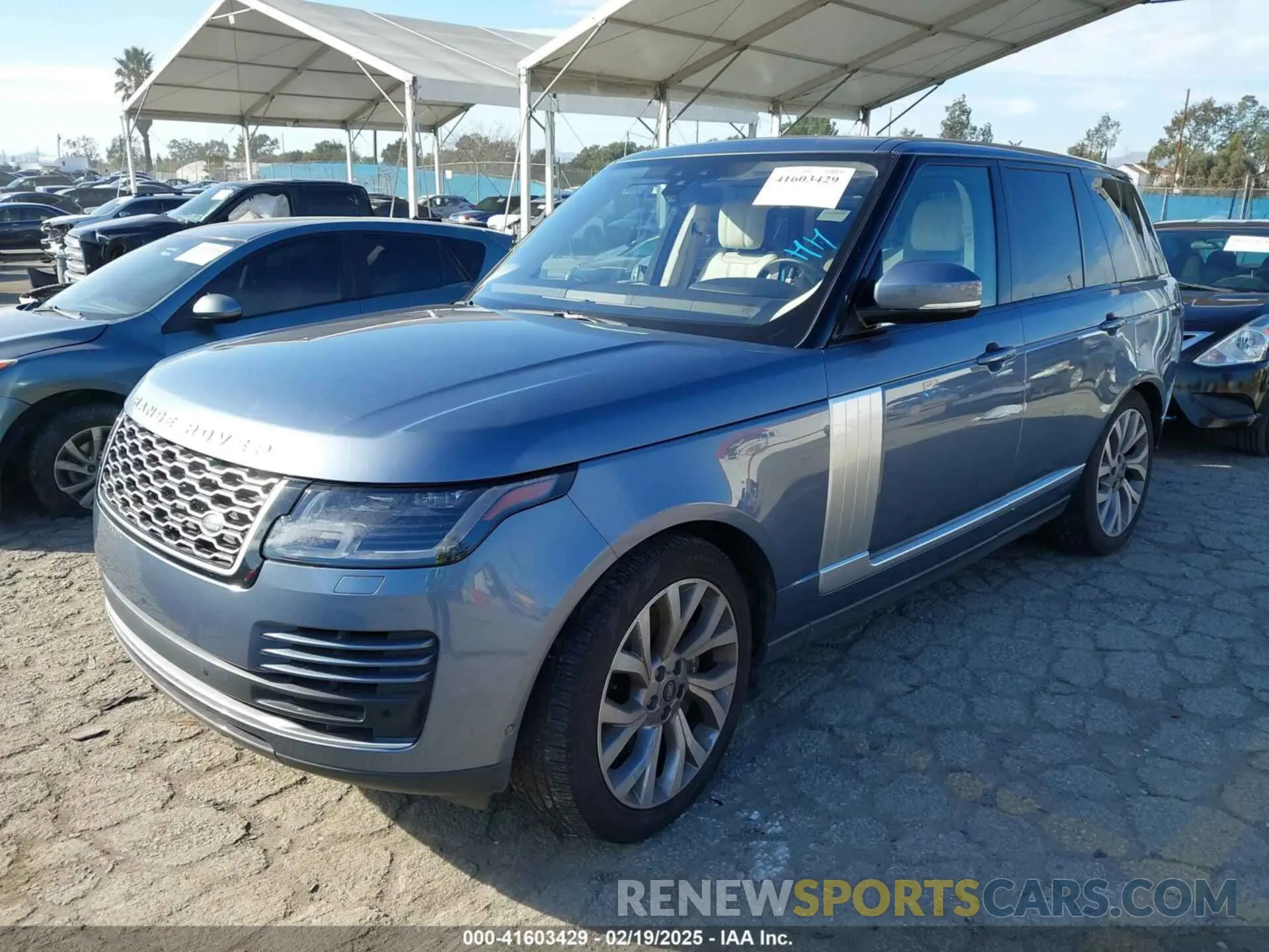 2 fotografías del automóvil dañado SALGS2RU2NA460782 LAND ROVER RANGE ROVER 2022
