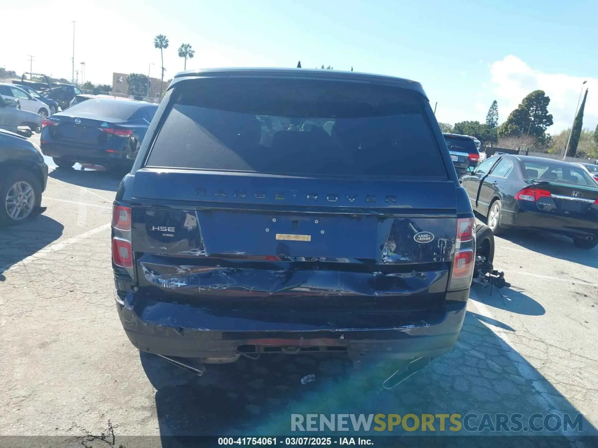 16 fotografías del automóvil dañado SALGS2RU8NA465517 LAND ROVER RANGE ROVER 2022