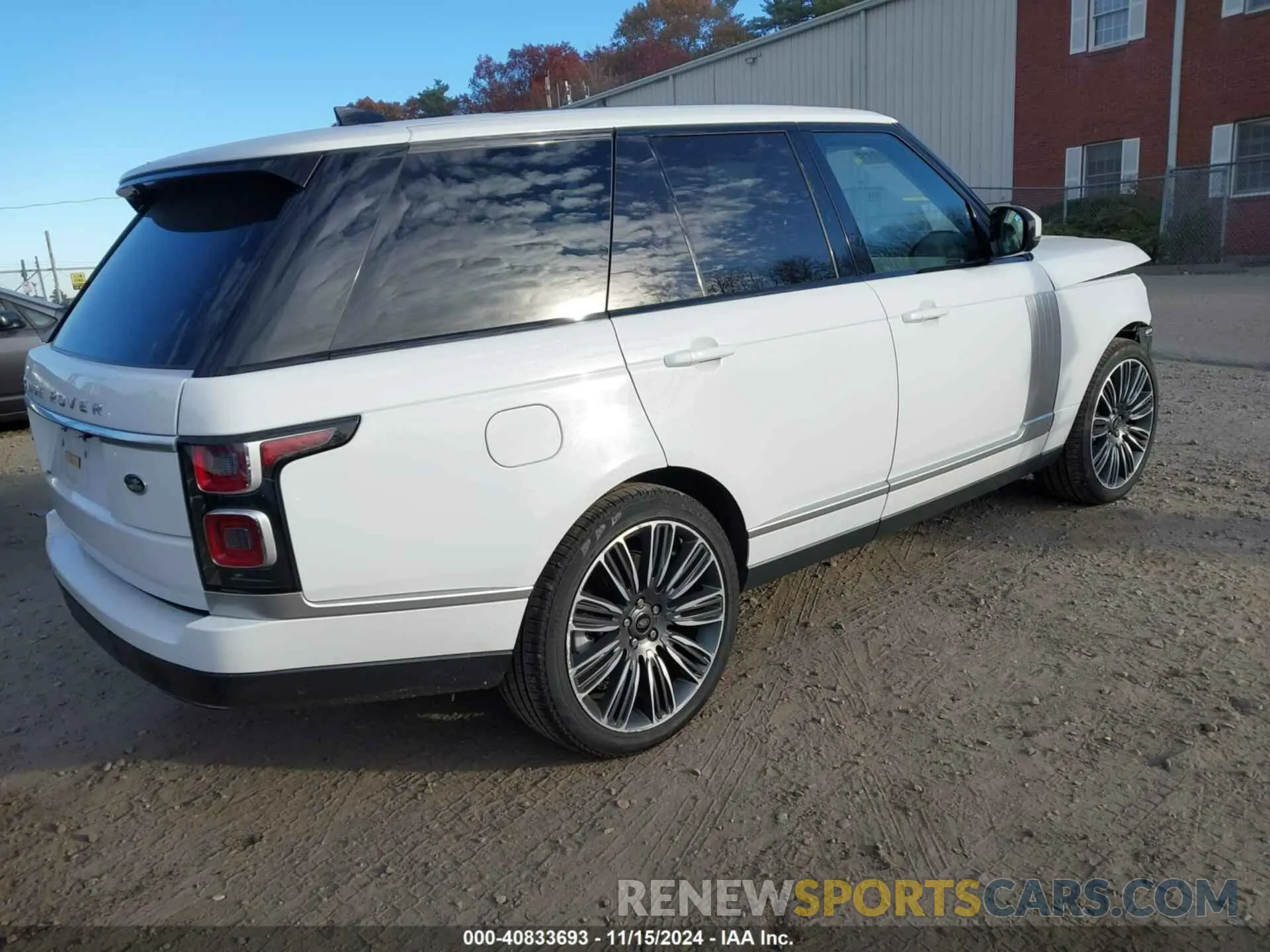 4 fotografías del automóvil dañado SALGS2RU9NA464652 LAND ROVER RANGE ROVER 2022