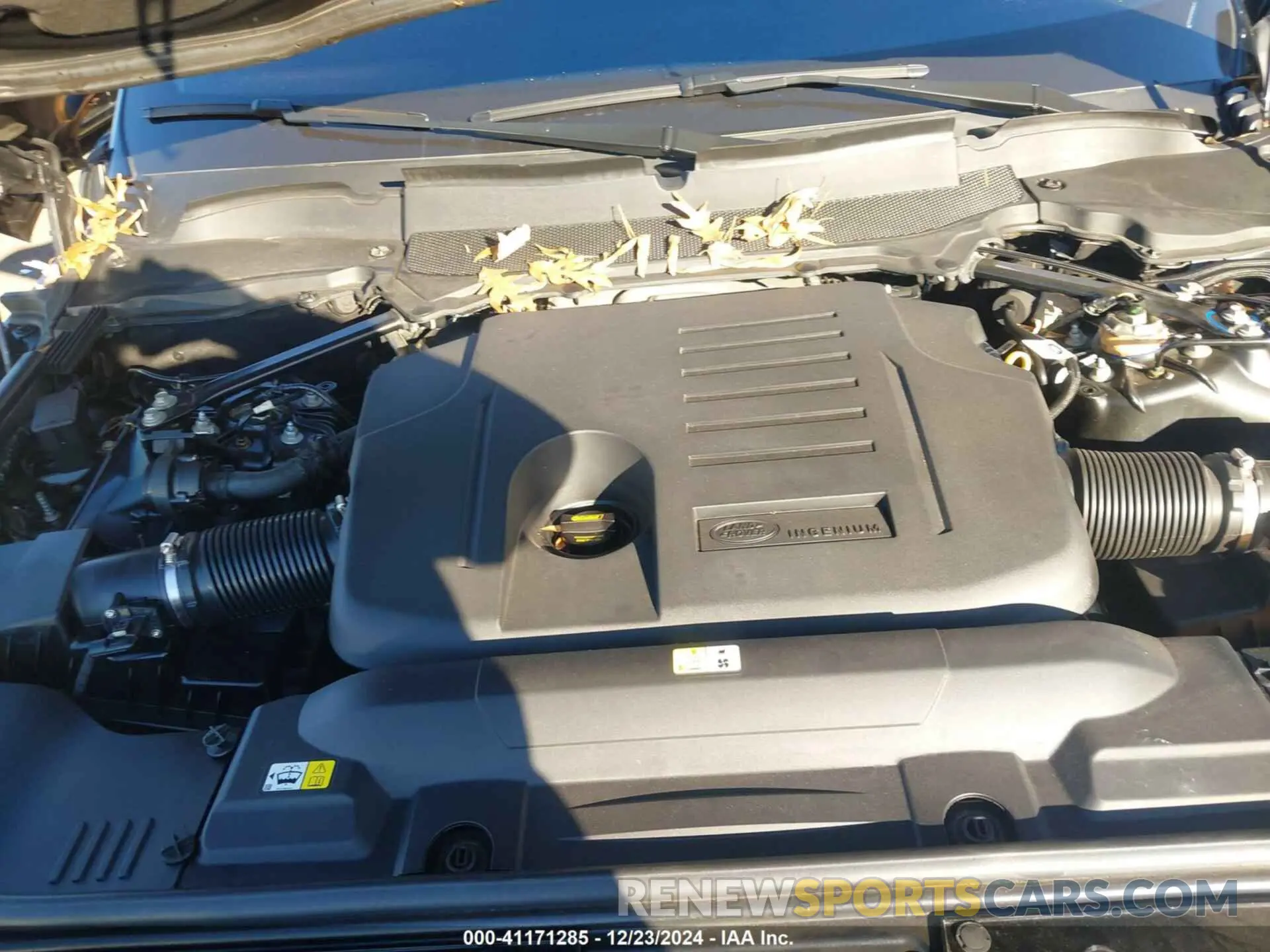 10 fotografías del automóvil dañado SALGS2RUXNA463073 LAND ROVER RANGE ROVER 2022