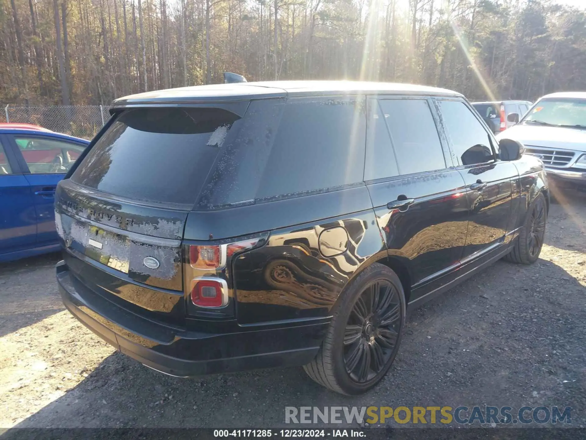 4 fotografías del automóvil dañado SALGS2RUXNA463073 LAND ROVER RANGE ROVER 2022