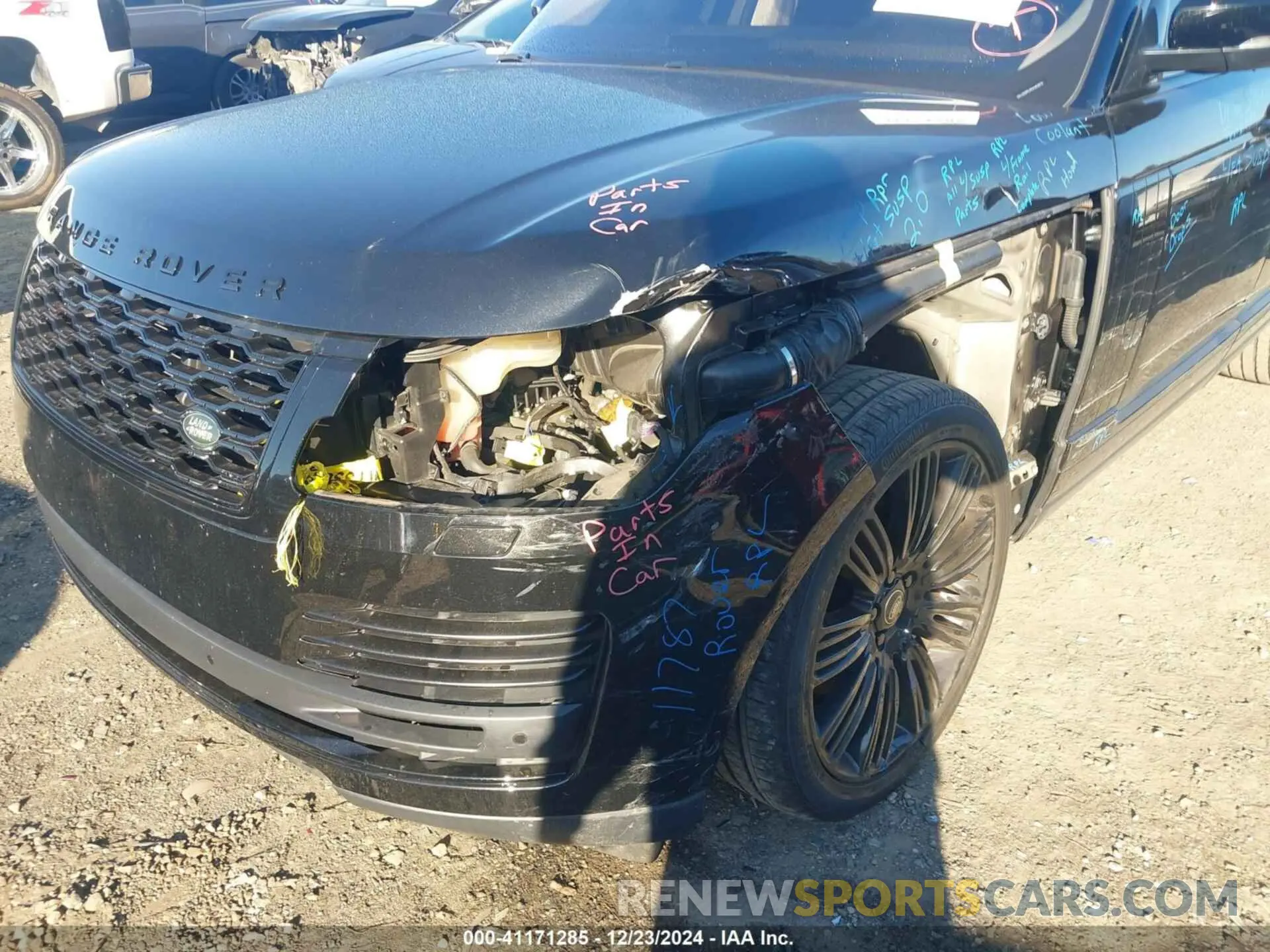 6 fotografías del automóvil dañado SALGS2RUXNA463073 LAND ROVER RANGE ROVER 2022