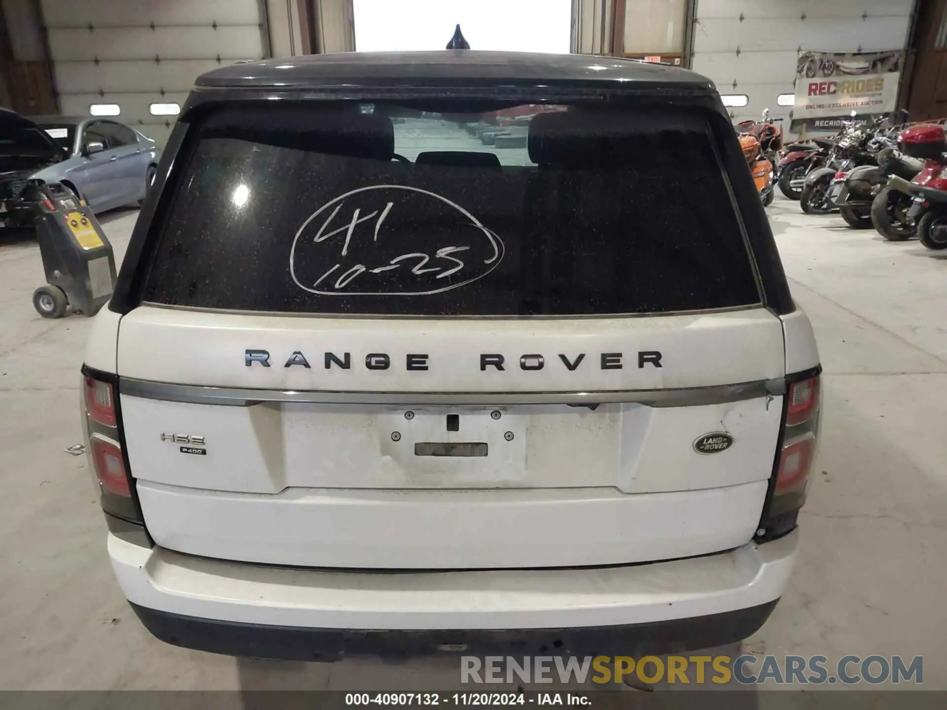 16 fotografías del automóvil dañado SALGS2RUXNA472226 LAND ROVER RANGE ROVER 2022