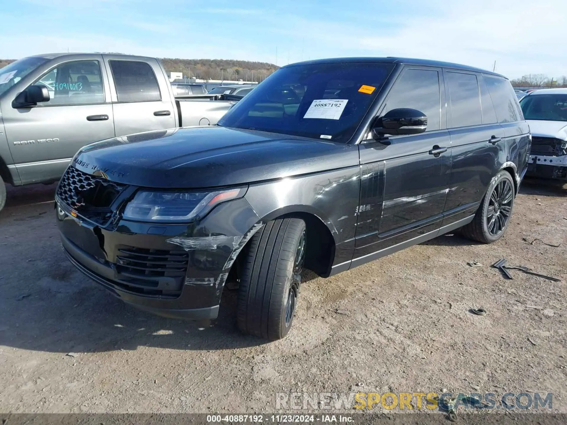 2 fotografías del automóvil dañado SALGS2SE9NA469742 LAND ROVER RANGE ROVER 2022