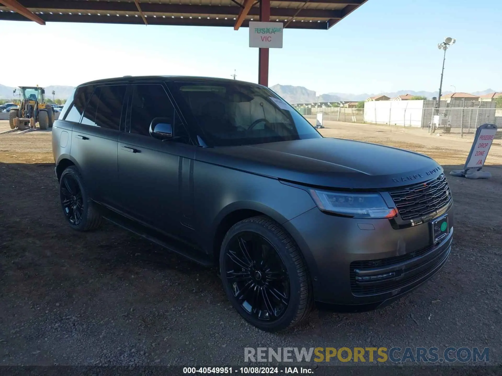 1 fotografías del automóvil dañado SALK19E94RA220470 LAND ROVER RANGE ROVER 2024