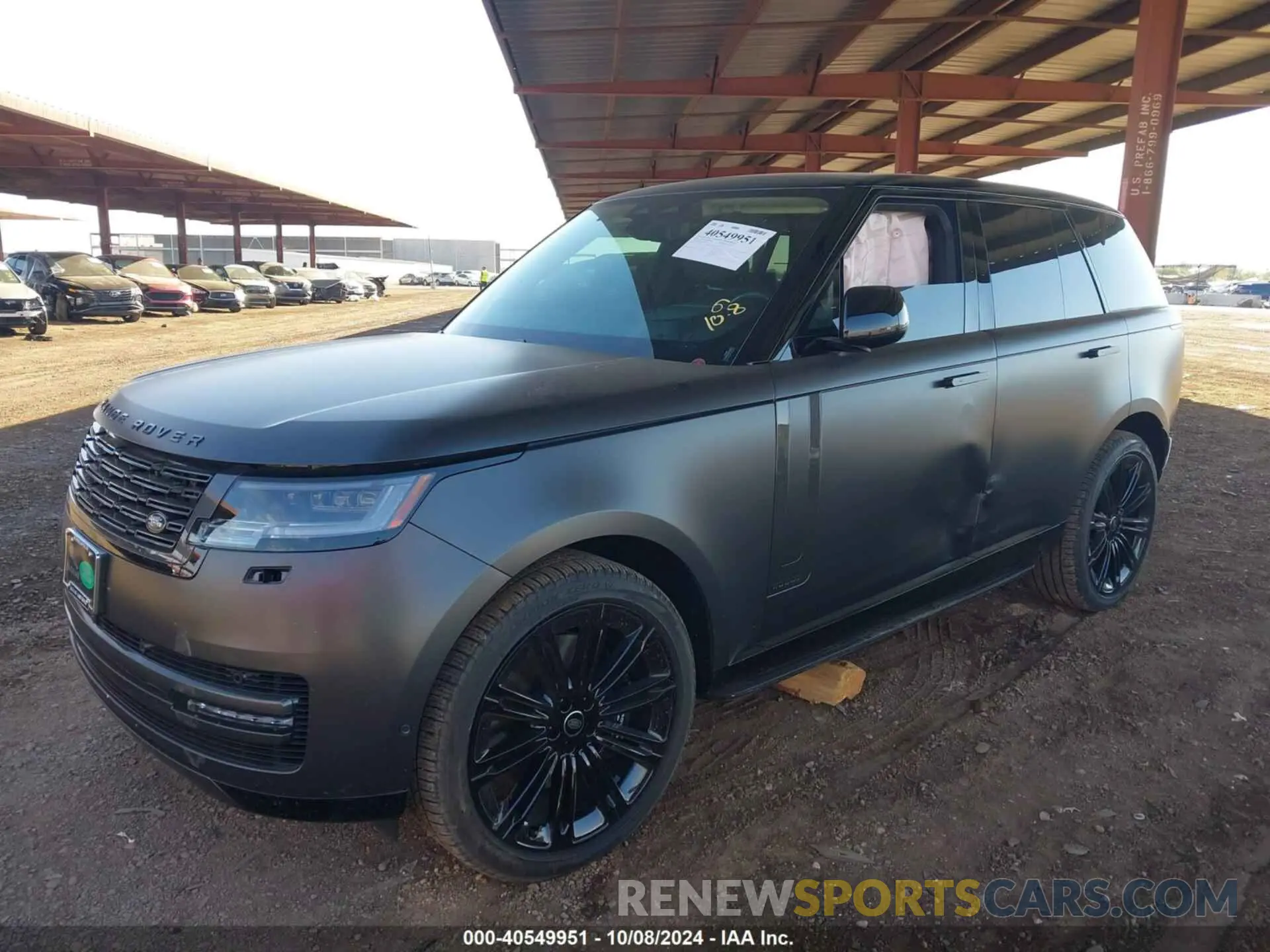 2 fotografías del automóvil dañado SALK19E94RA220470 LAND ROVER RANGE ROVER 2024
