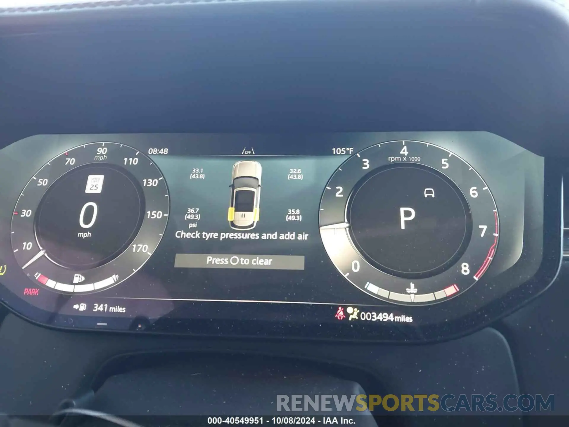 7 fotografías del automóvil dañado SALK19E94RA220470 LAND ROVER RANGE ROVER 2024