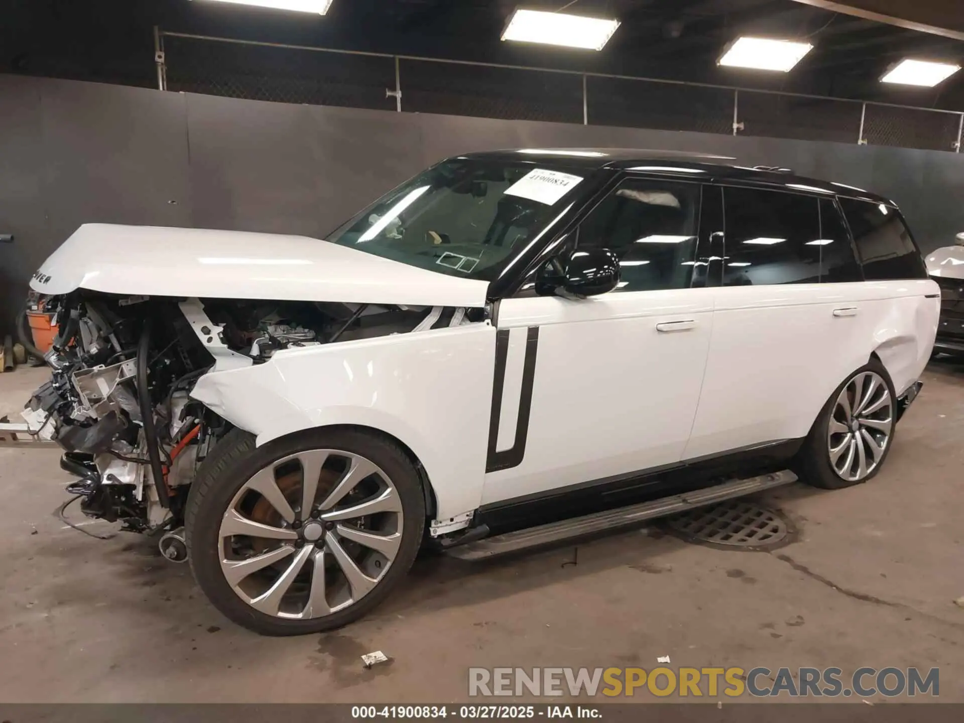 6 fotografías del automóvil dañado SALK1BE94RA089645 LAND ROVER RANGE ROVER 2024