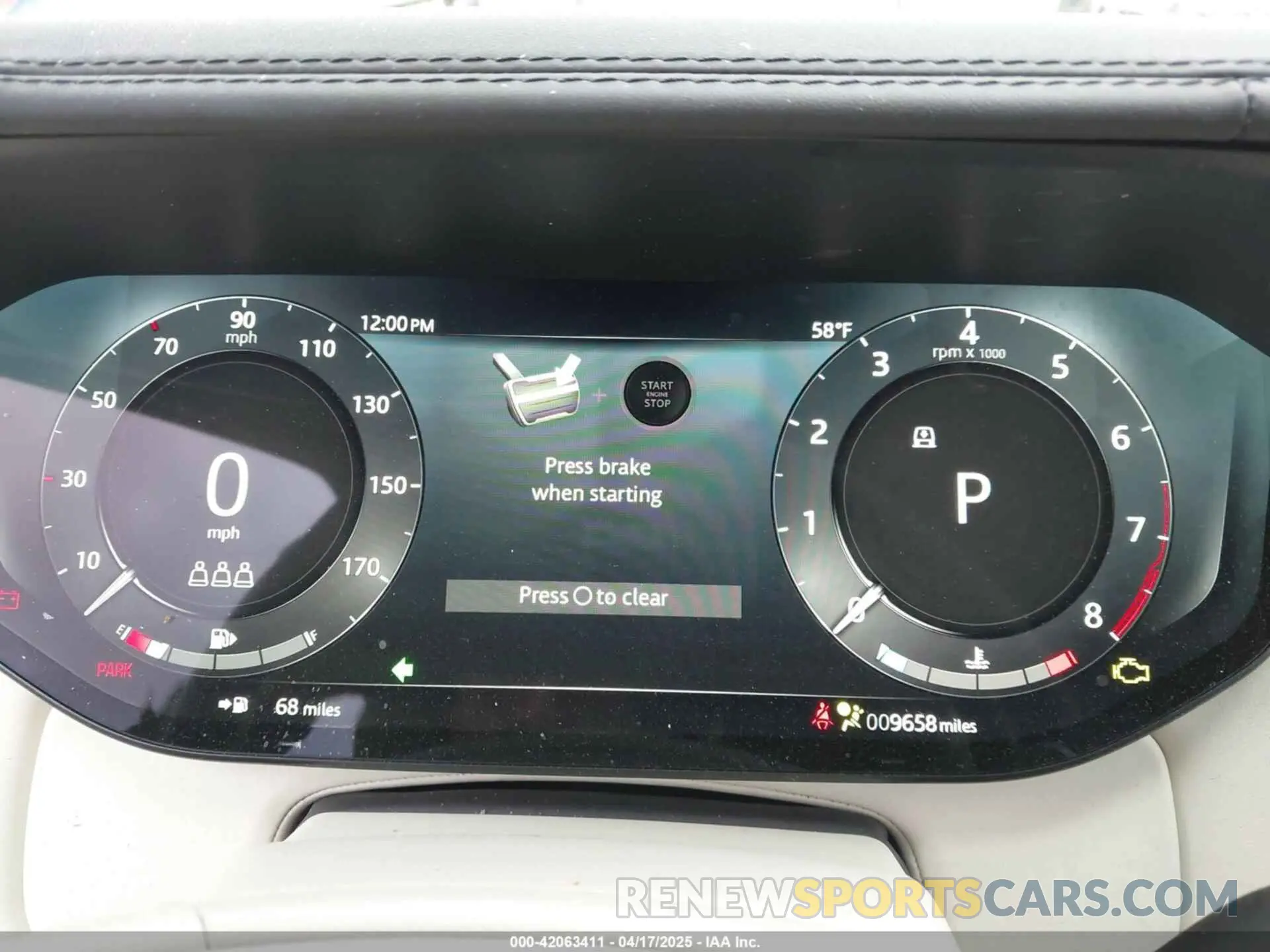 7 fotografías del automóvil dañado SALKP9E96RA240556 LAND ROVER RANGE ROVER 2024