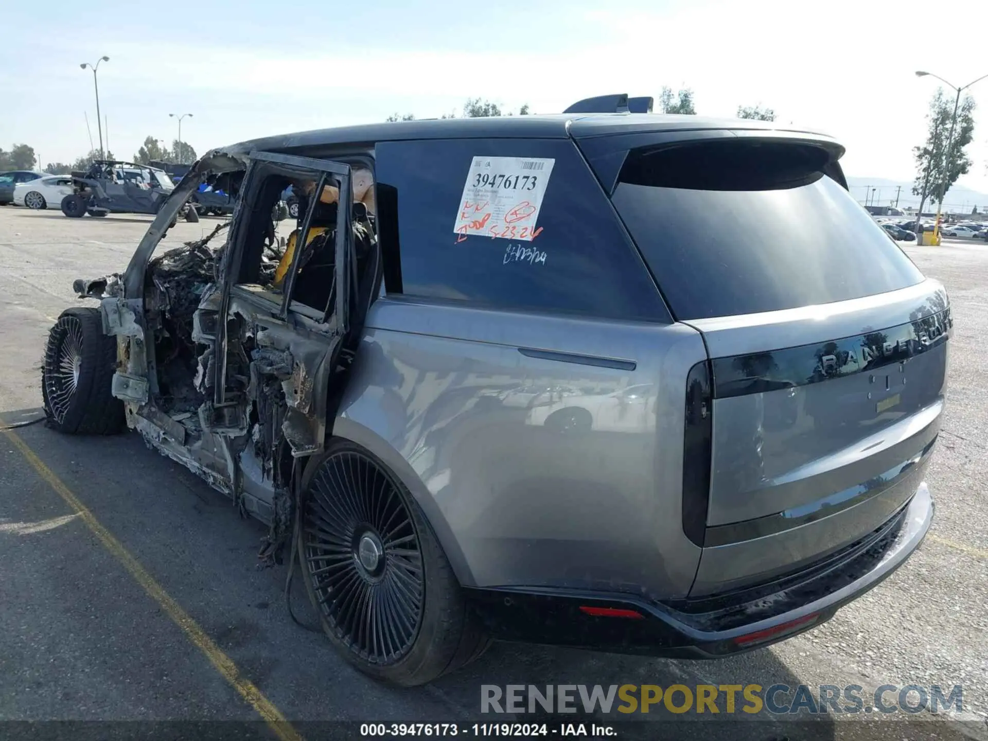3 fotografías del automóvil dañado SALKP9FU4RA209115 LAND ROVER RANGE ROVER 2024