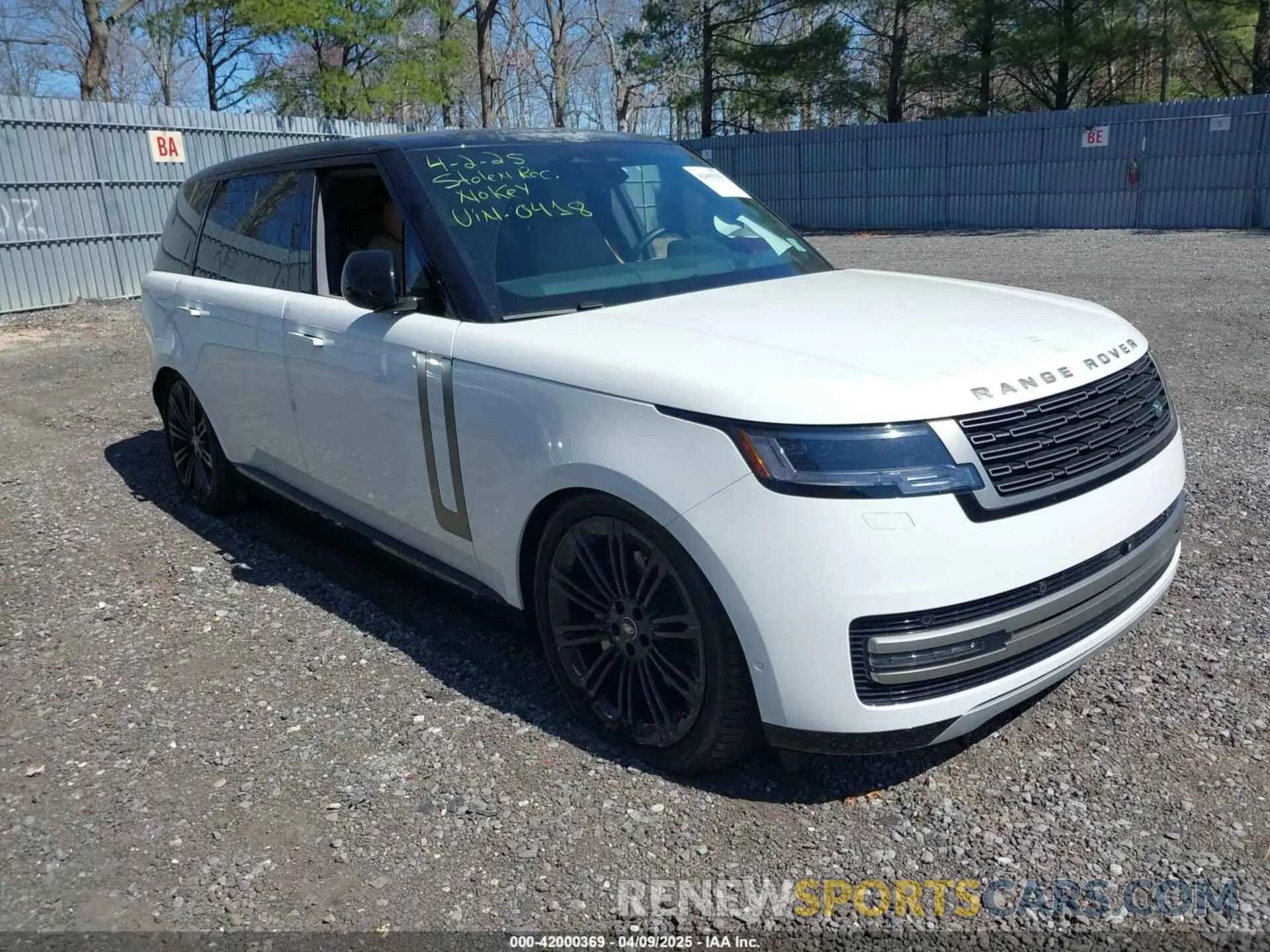 1 fotografías del automóvil dañado SALKPBFU2RA240418 LAND ROVER RANGE ROVER 2024