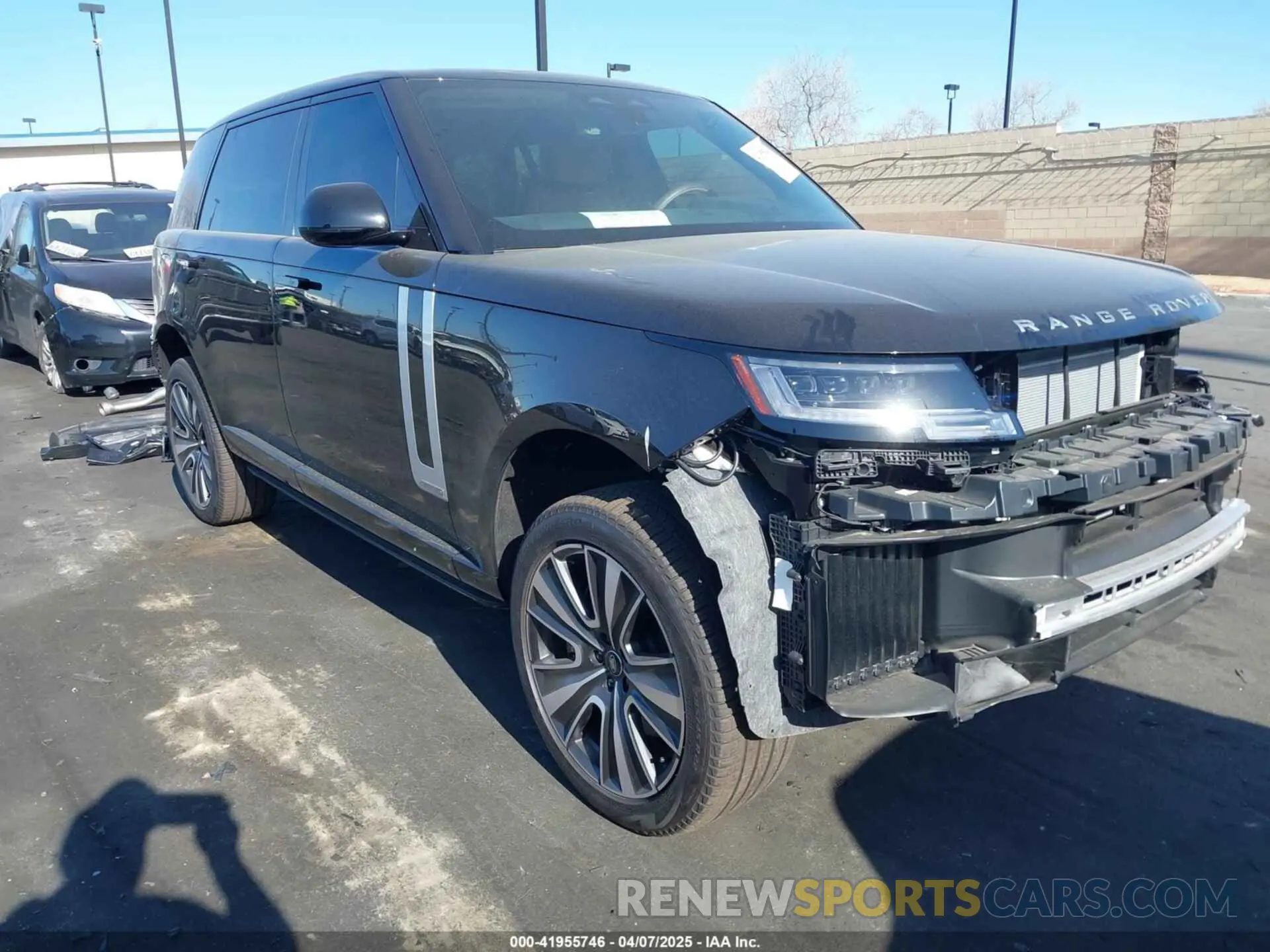 1 fotografías del automóvil dañado SALK1BE95SA277242 LAND ROVER RANGE ROVER 2025