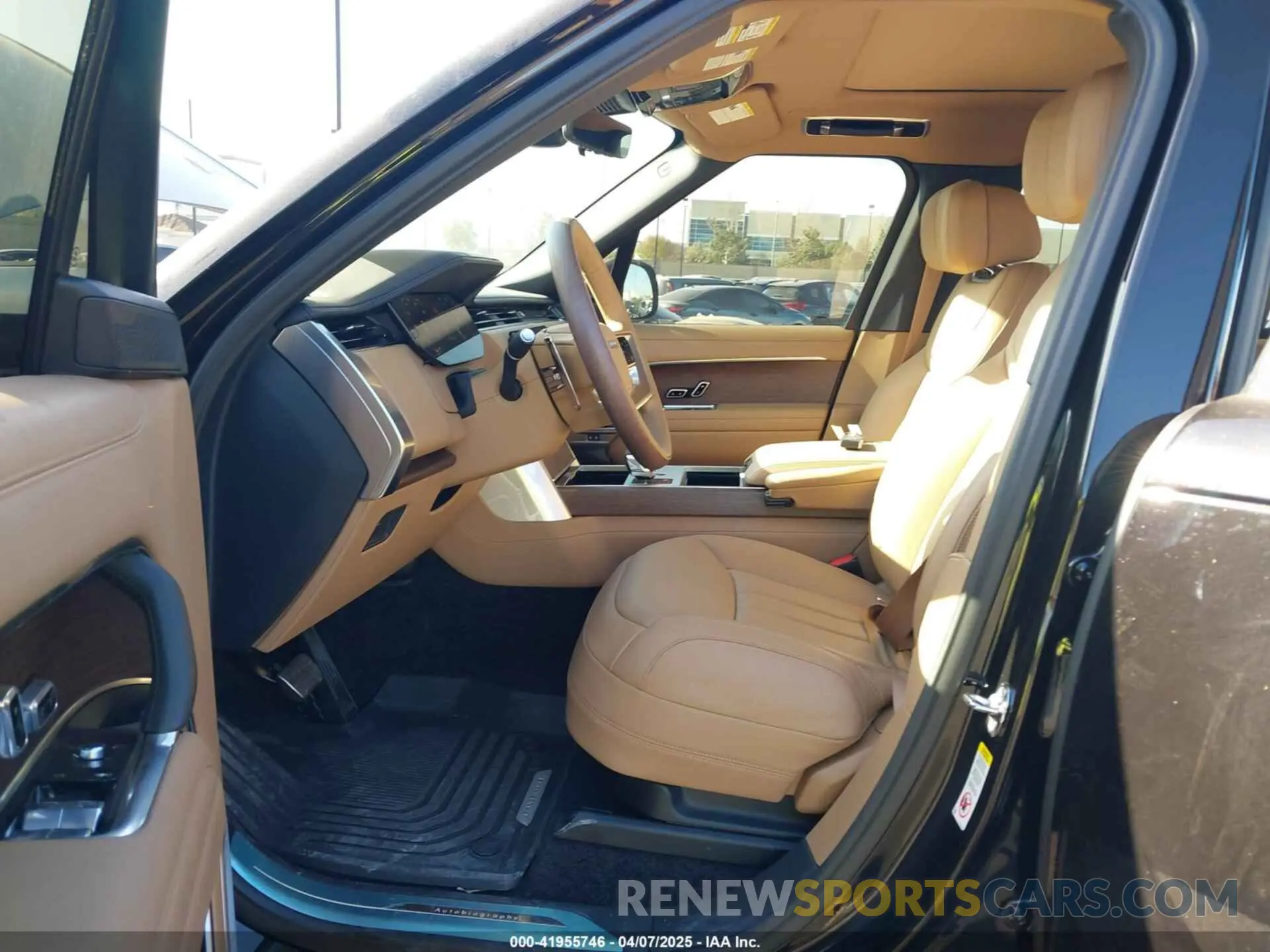 5 fotografías del automóvil dañado SALK1BE95SA277242 LAND ROVER RANGE ROVER 2025