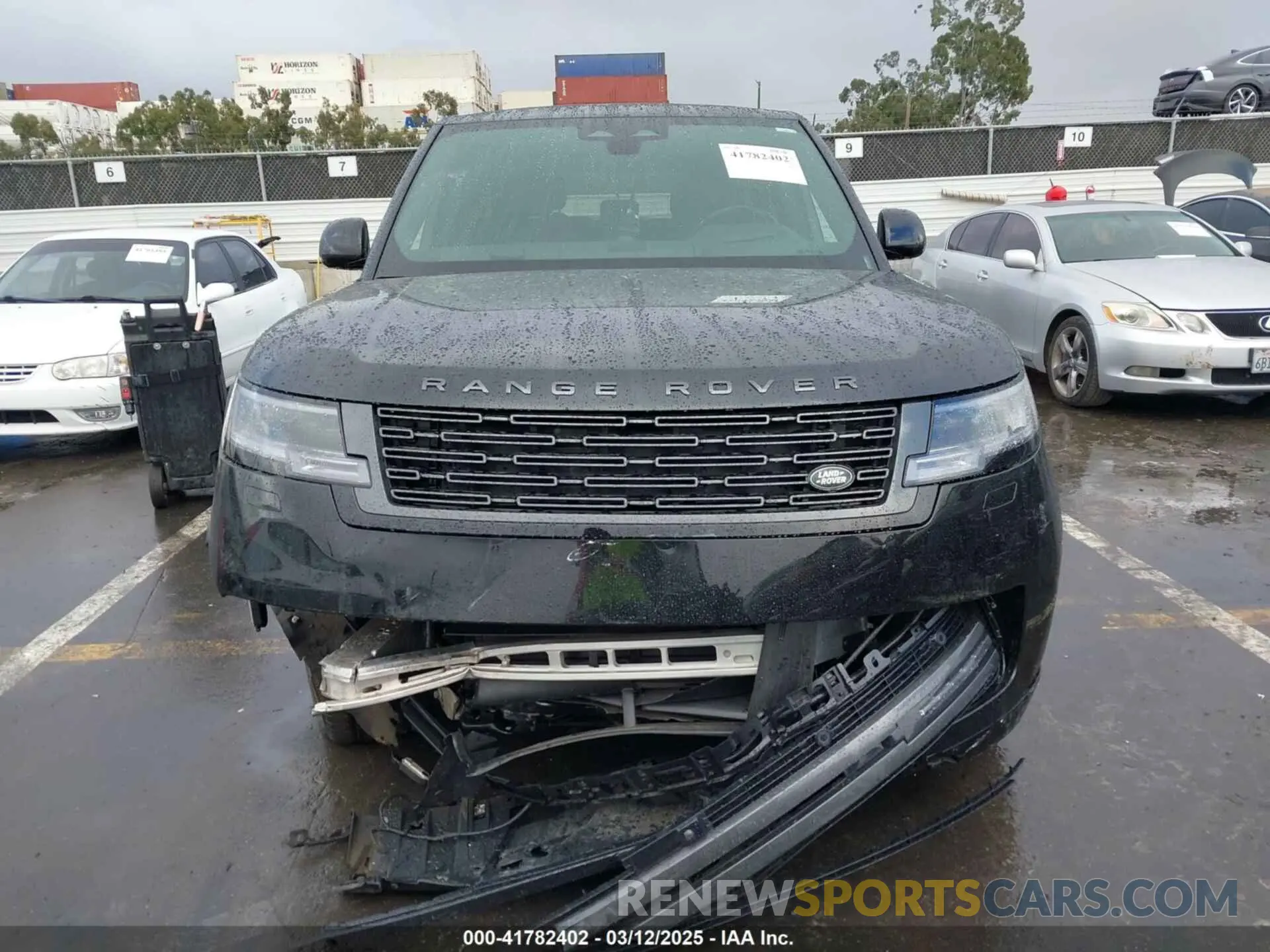 12 fotografías del automóvil dañado SALKP9E90SA258525 LAND ROVER RANGE ROVER 2025