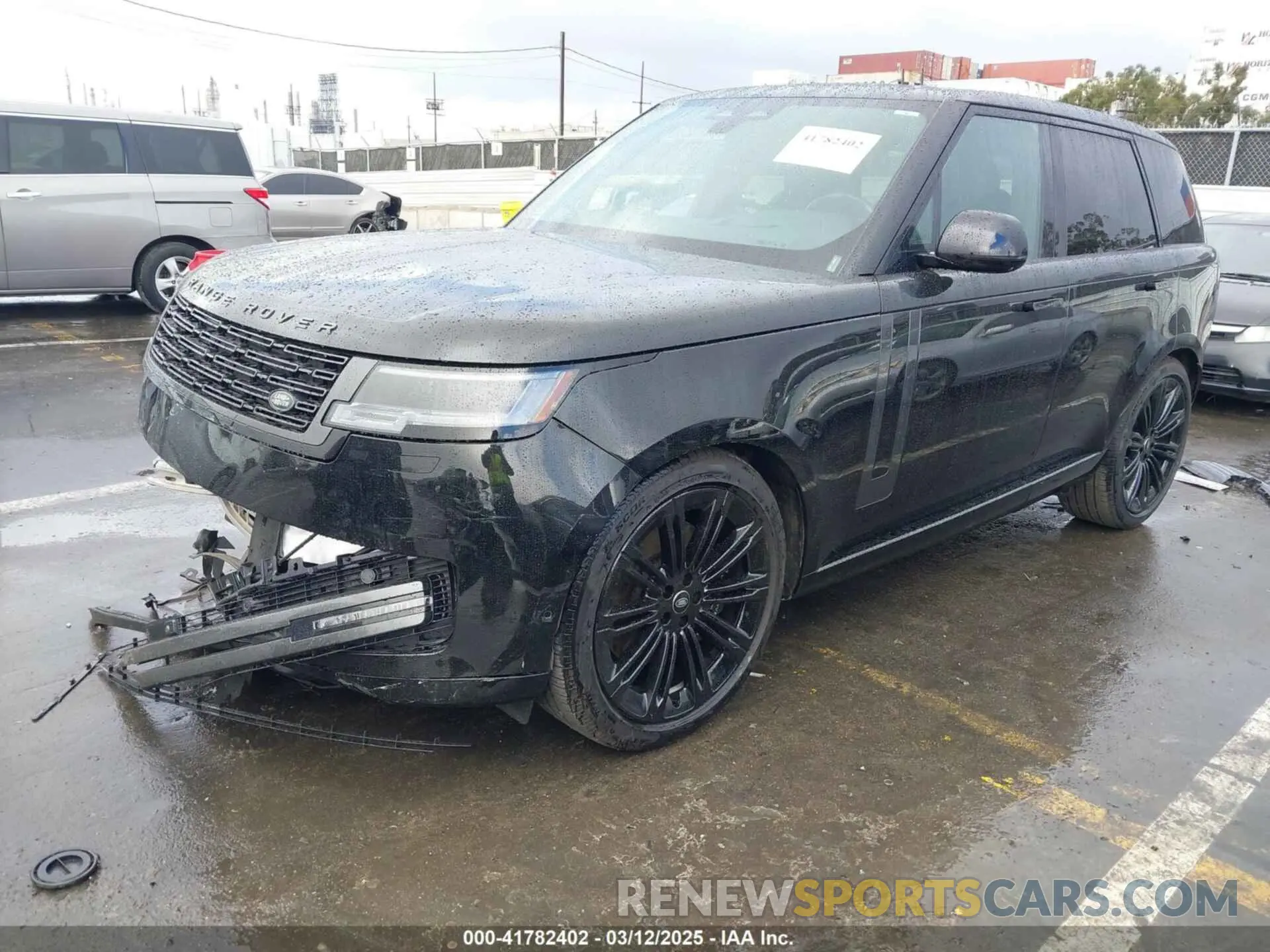2 fotografías del automóvil dañado SALKP9E90SA258525 LAND ROVER RANGE ROVER 2025