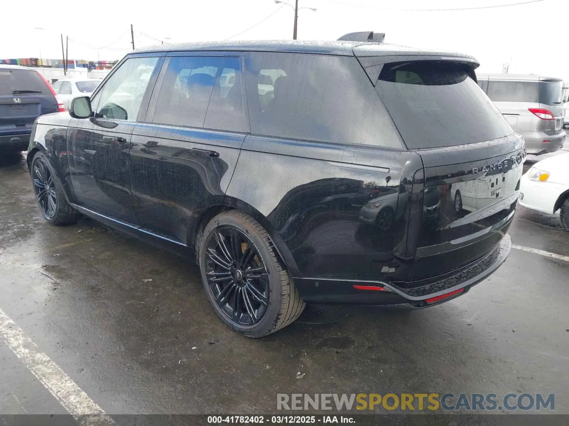 3 fotografías del automóvil dañado SALKP9E90SA258525 LAND ROVER RANGE ROVER 2025
