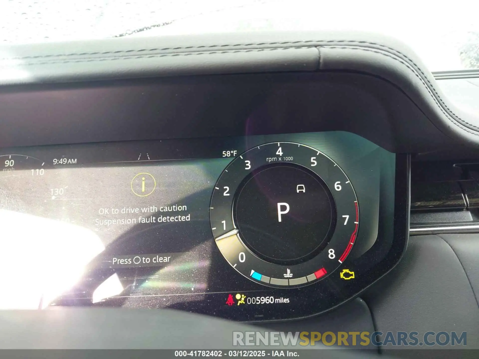 7 fotografías del automóvil dañado SALKP9E90SA258525 LAND ROVER RANGE ROVER 2025