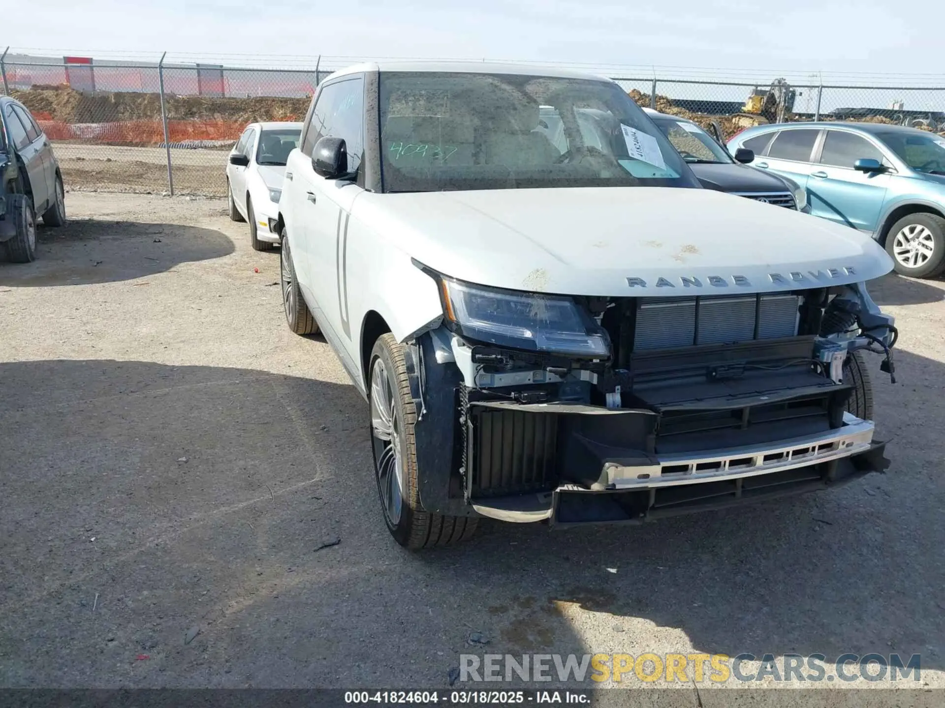 1 fotografías del automóvil dañado SALKP9E92SA276184 LAND ROVER RANGE ROVER 2025