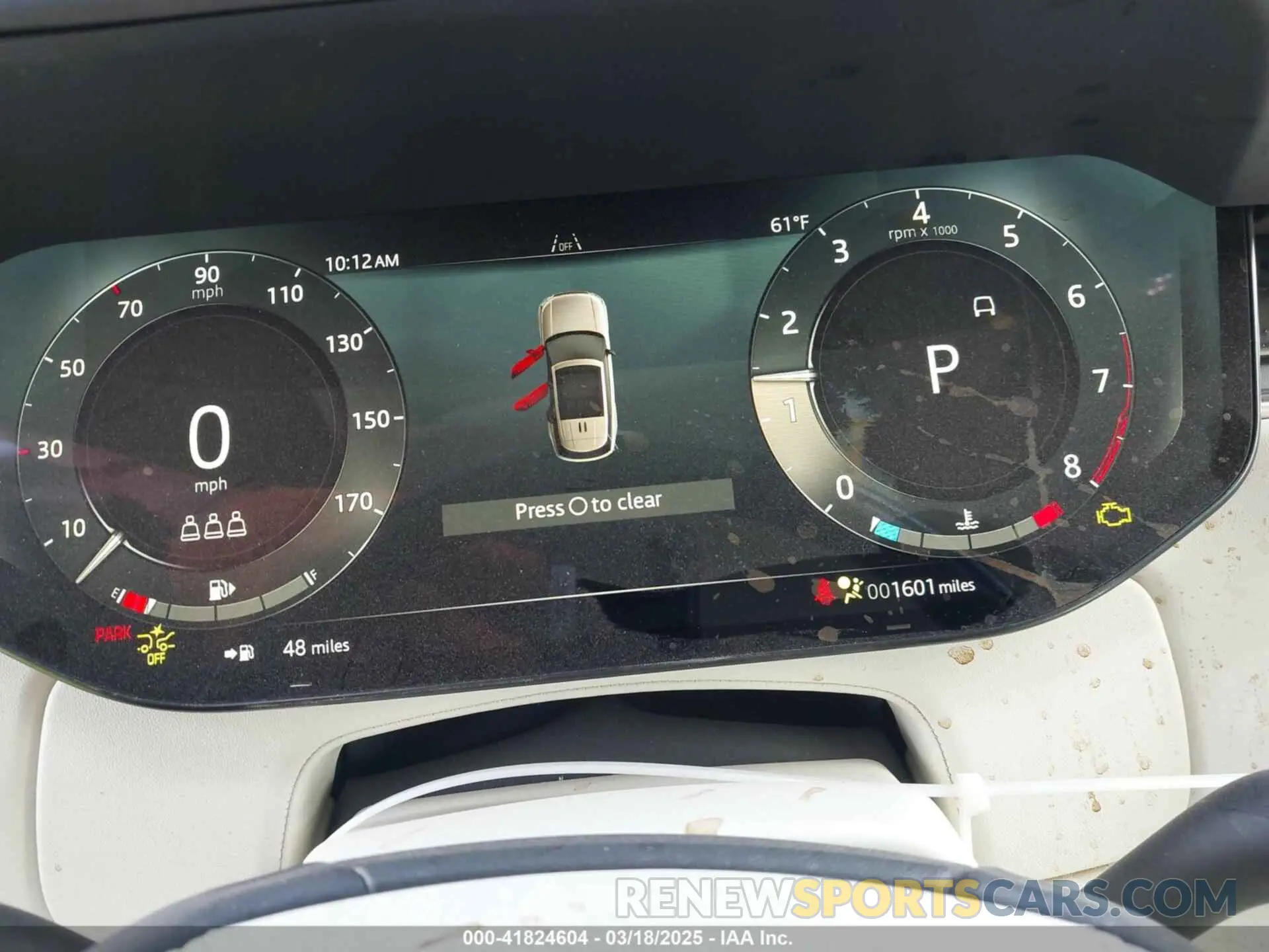 7 fotografías del automóvil dañado SALKP9E92SA276184 LAND ROVER RANGE ROVER 2025