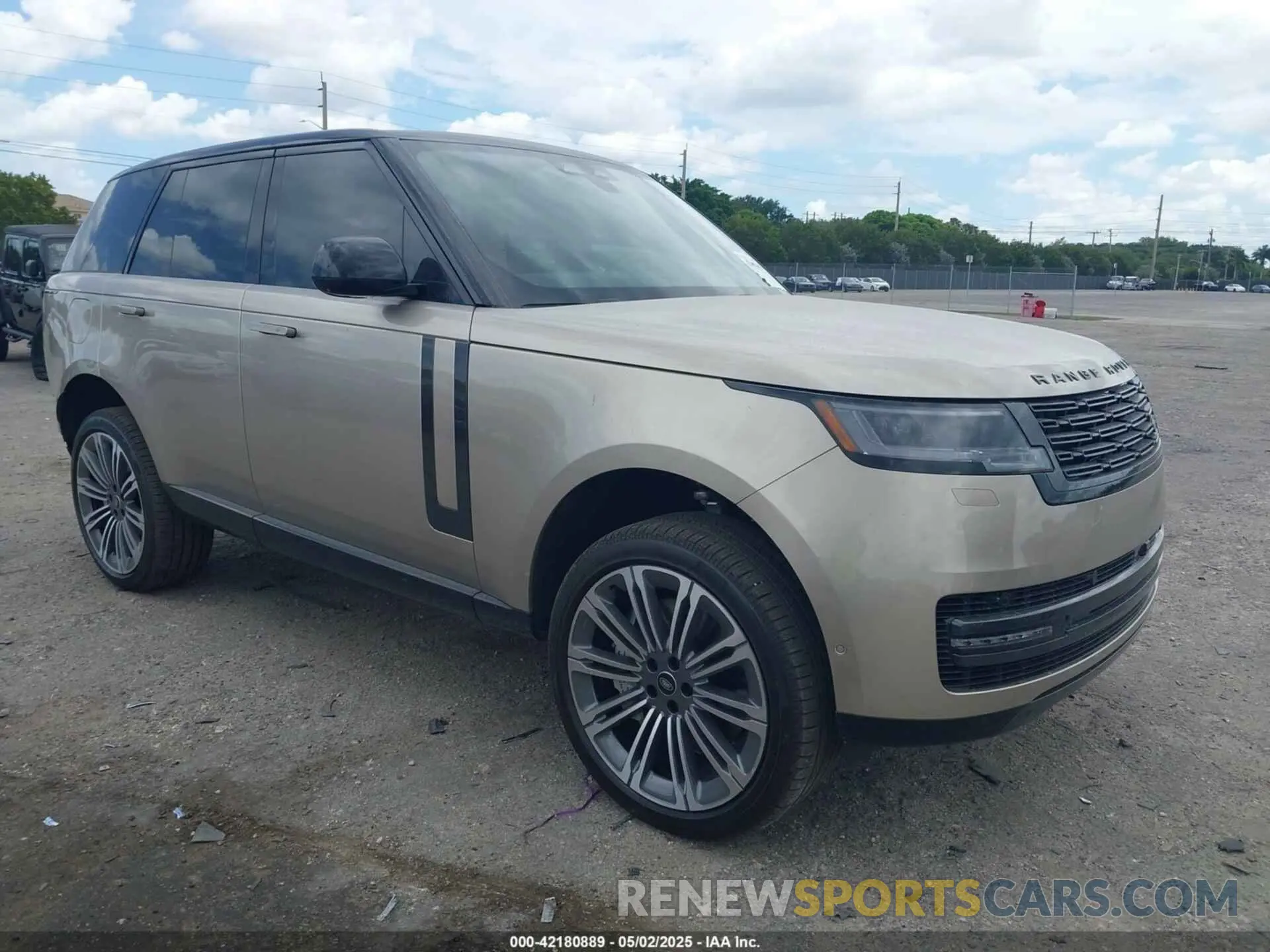 1 fotografías del automóvil dañado SALKP9E98SA300830 LAND ROVER RANGE ROVER 2025