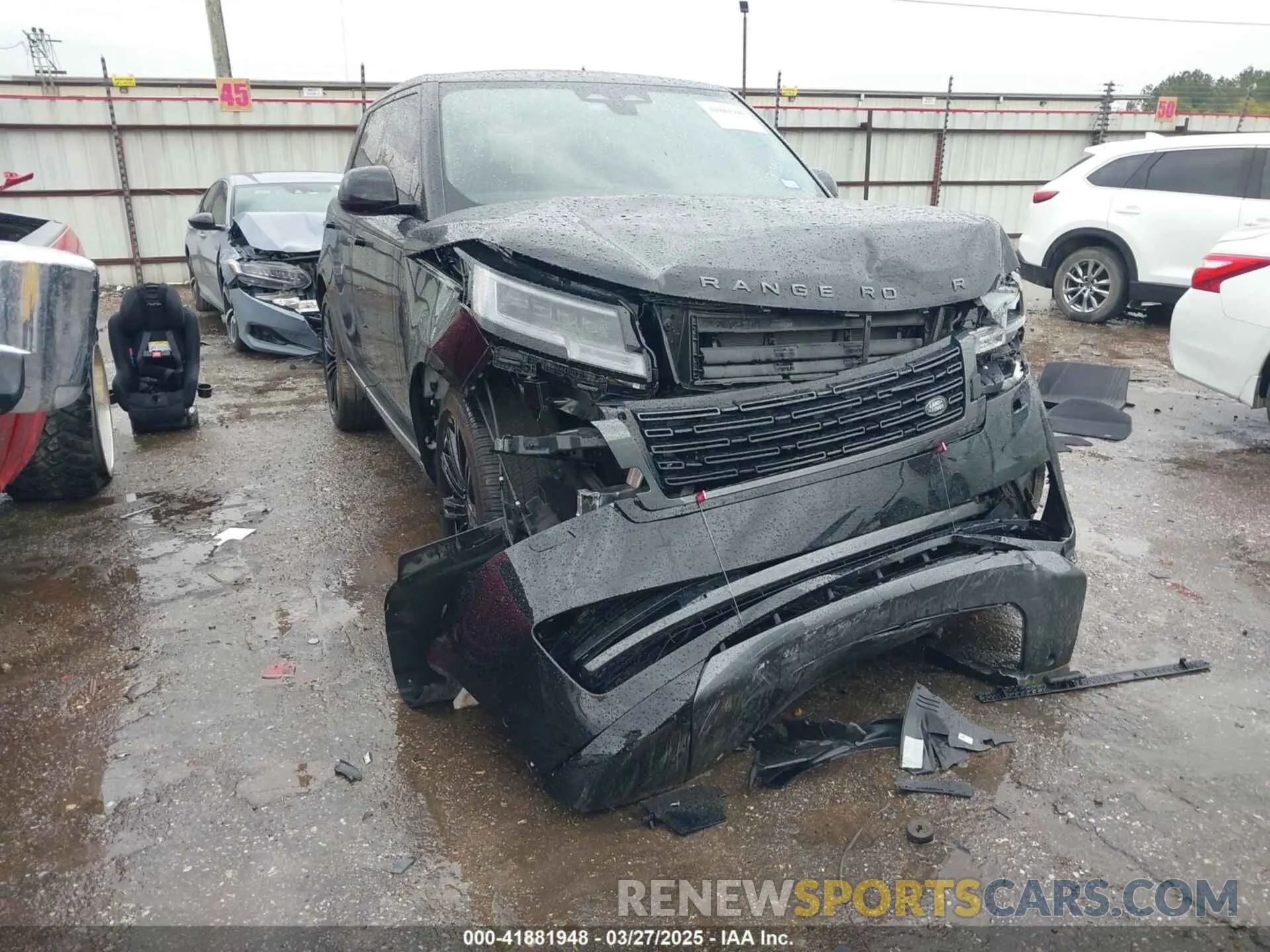 1 fotografías del automóvil dañado SALKP9FU0SA277143 LAND ROVER RANGE ROVER 2025