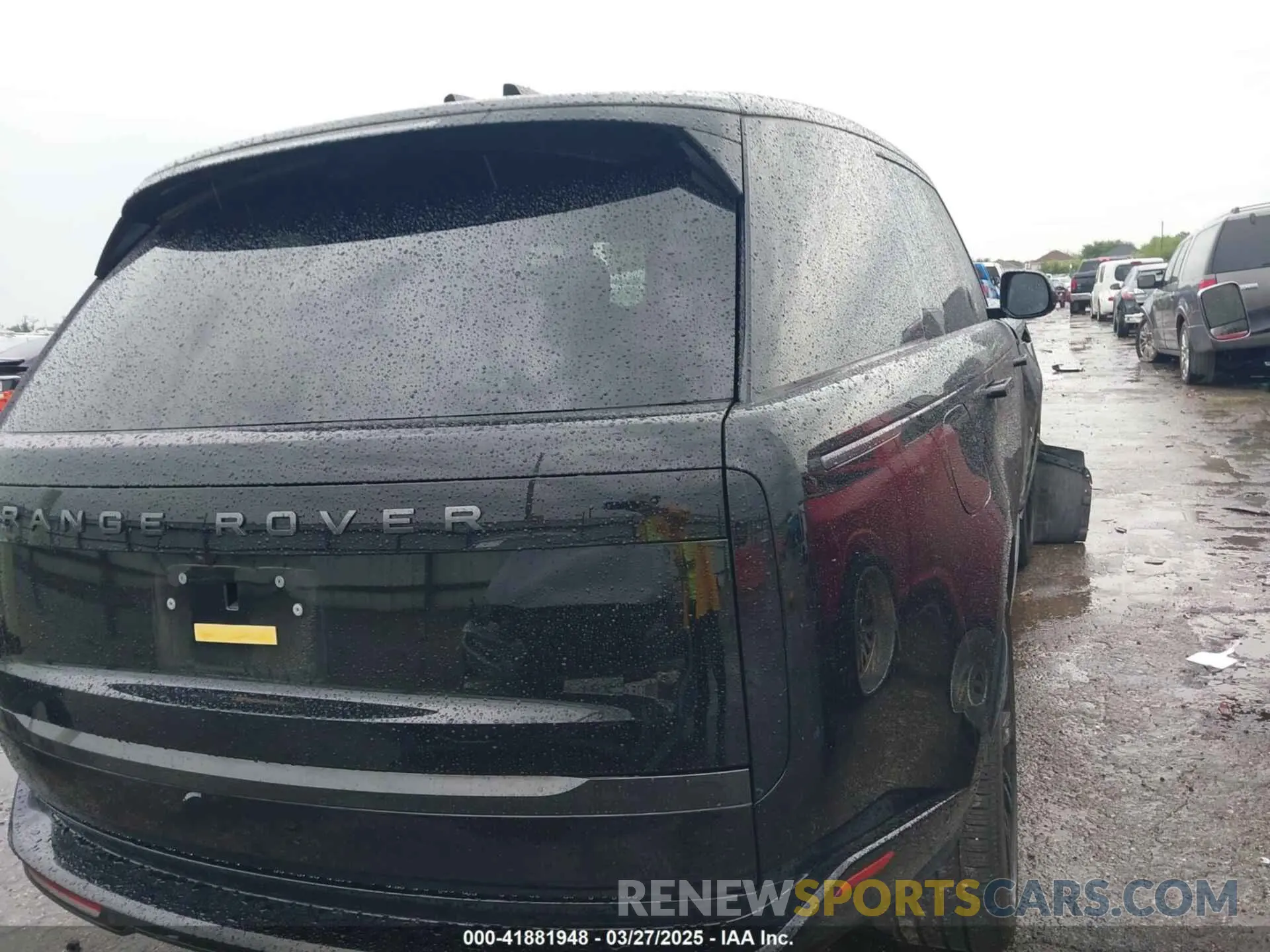 15 fotografías del automóvil dañado SALKP9FU0SA277143 LAND ROVER RANGE ROVER 2025