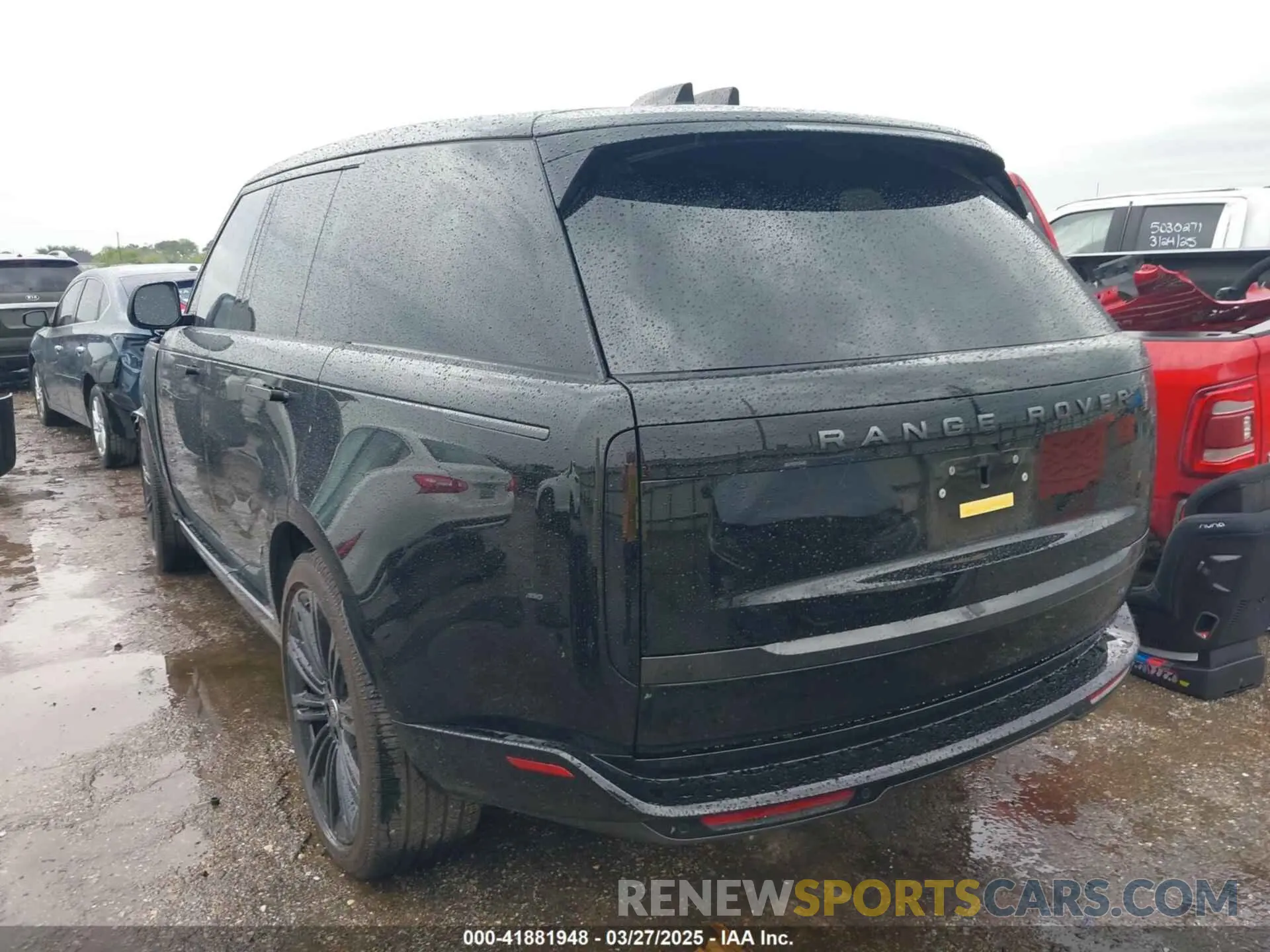 3 fotografías del automóvil dañado SALKP9FU0SA277143 LAND ROVER RANGE ROVER 2025