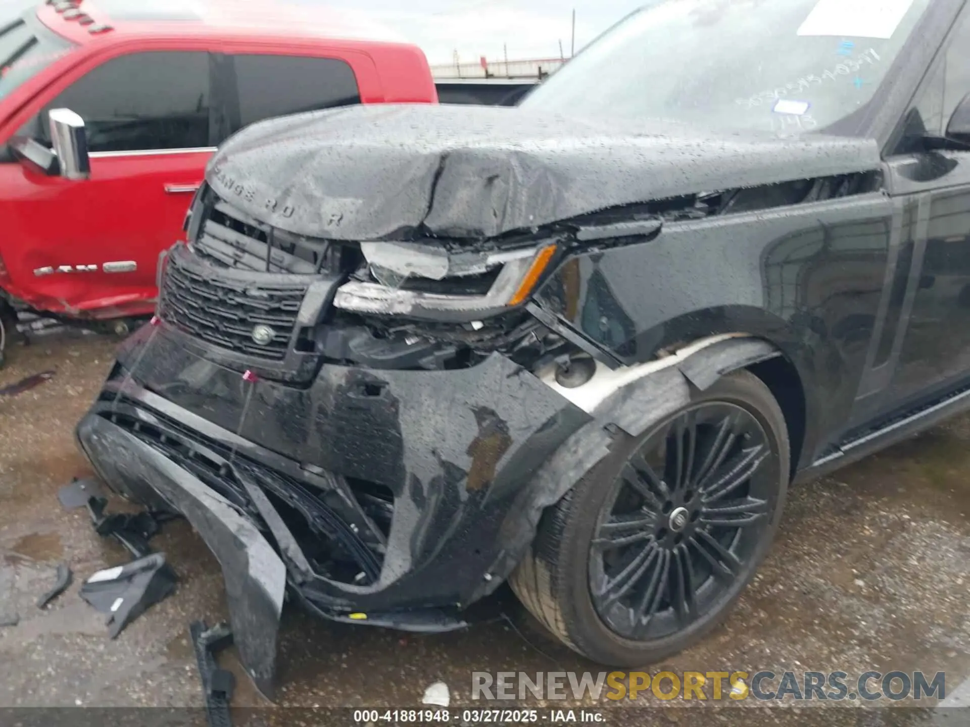 6 fotografías del automóvil dañado SALKP9FU0SA277143 LAND ROVER RANGE ROVER 2025