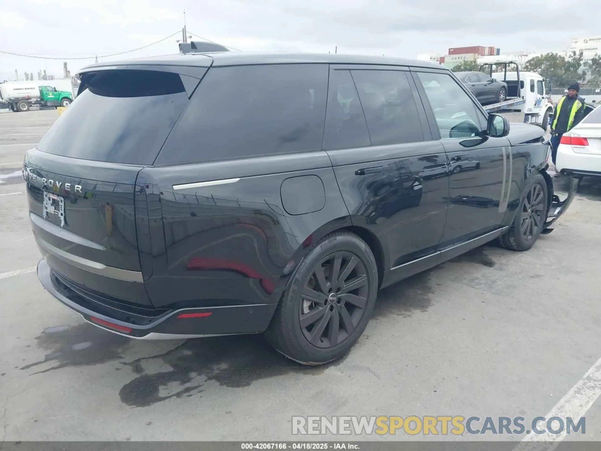 4 fotografías del automóvil dañado SALKP9FU1SA280360 LAND ROVER RANGE ROVER 2025