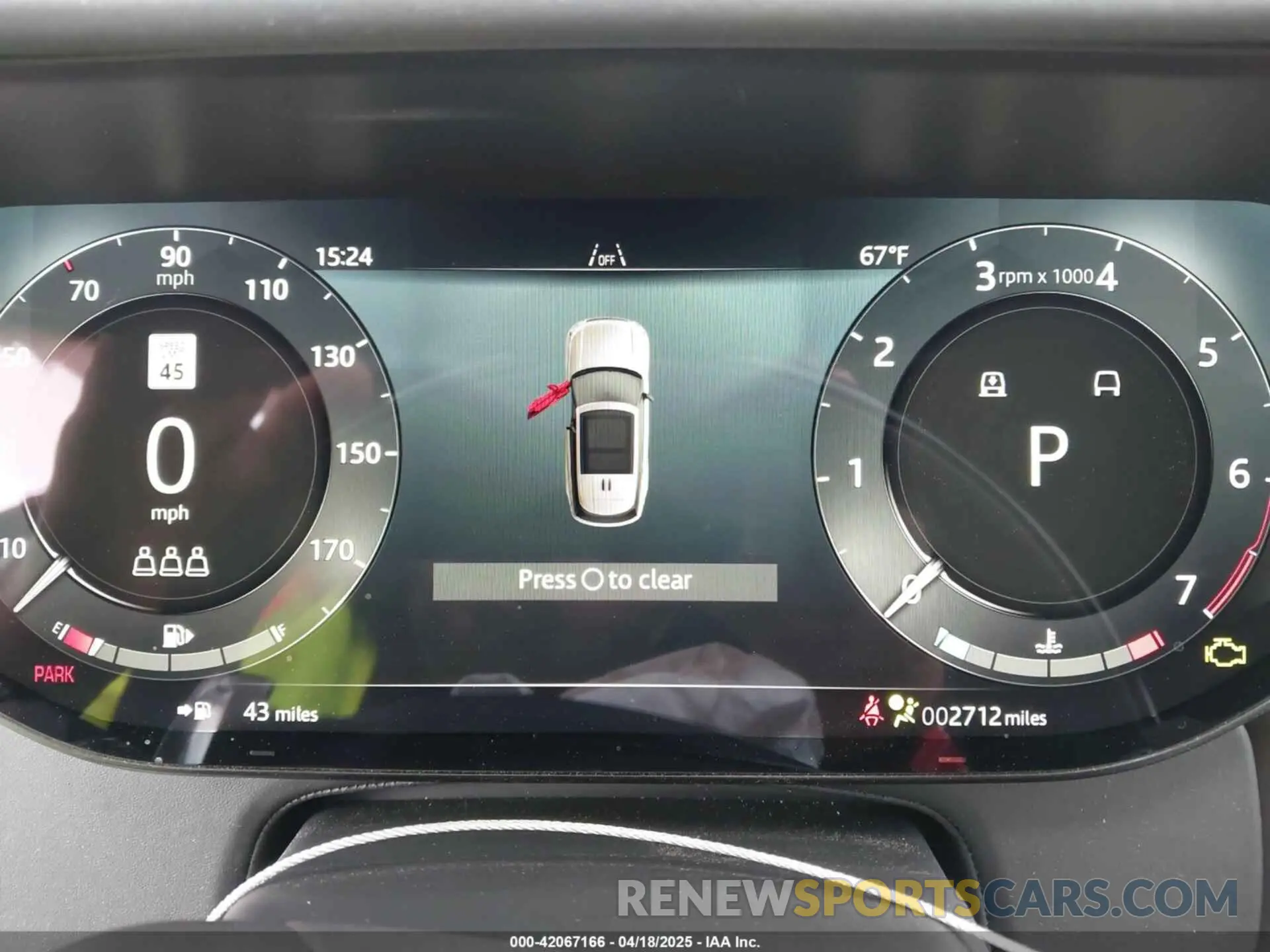 7 fotografías del automóvil dañado SALKP9FU1SA280360 LAND ROVER RANGE ROVER 2025