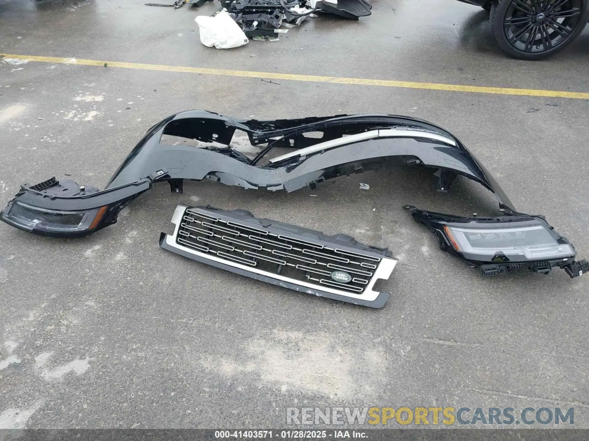 12 fotografías del automóvil dañado SALKPBFU5SA280904 LAND ROVER RANGE ROVER 2025