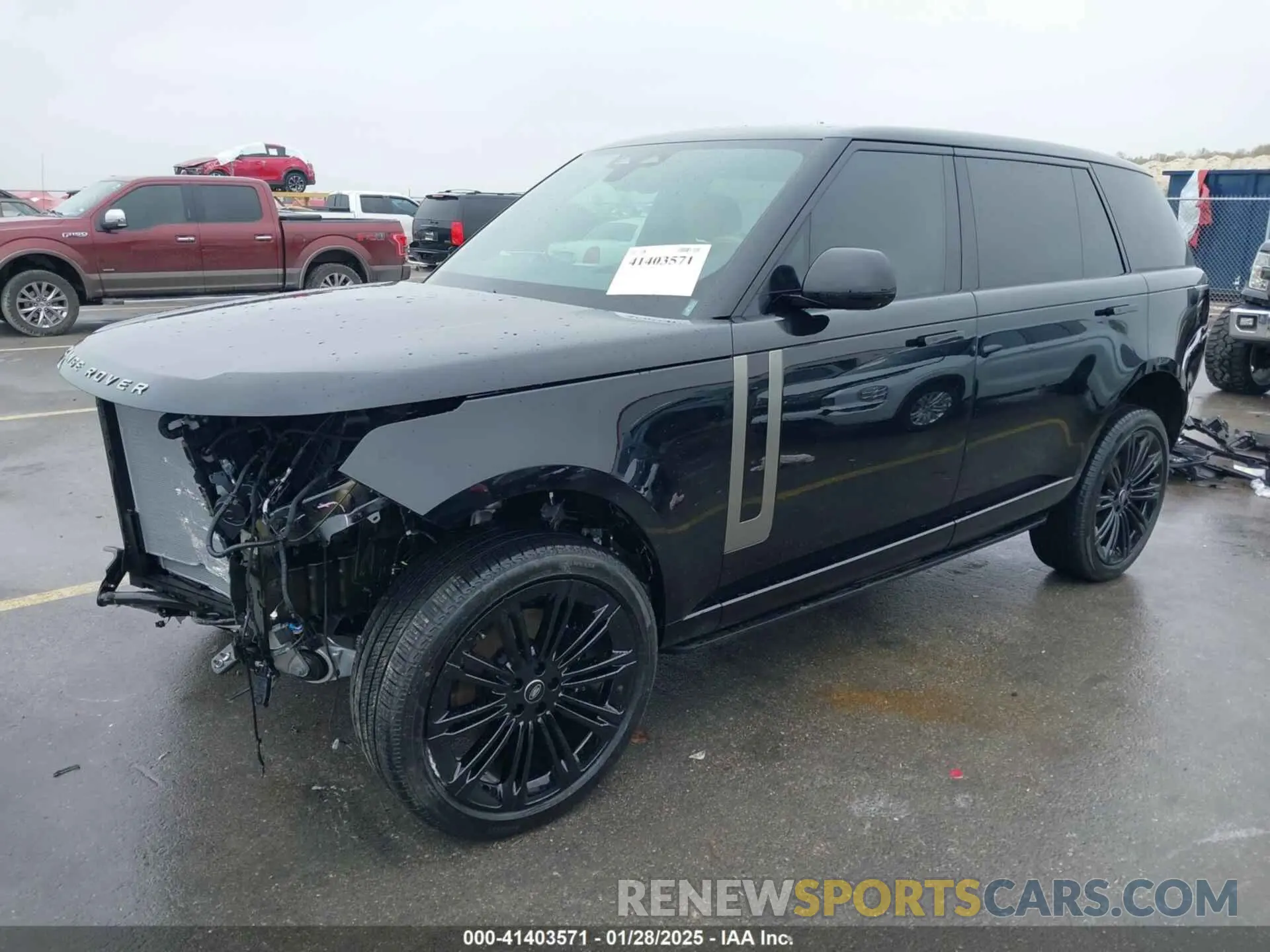 2 fotografías del automóvil dañado SALKPBFU5SA280904 LAND ROVER RANGE ROVER 2025