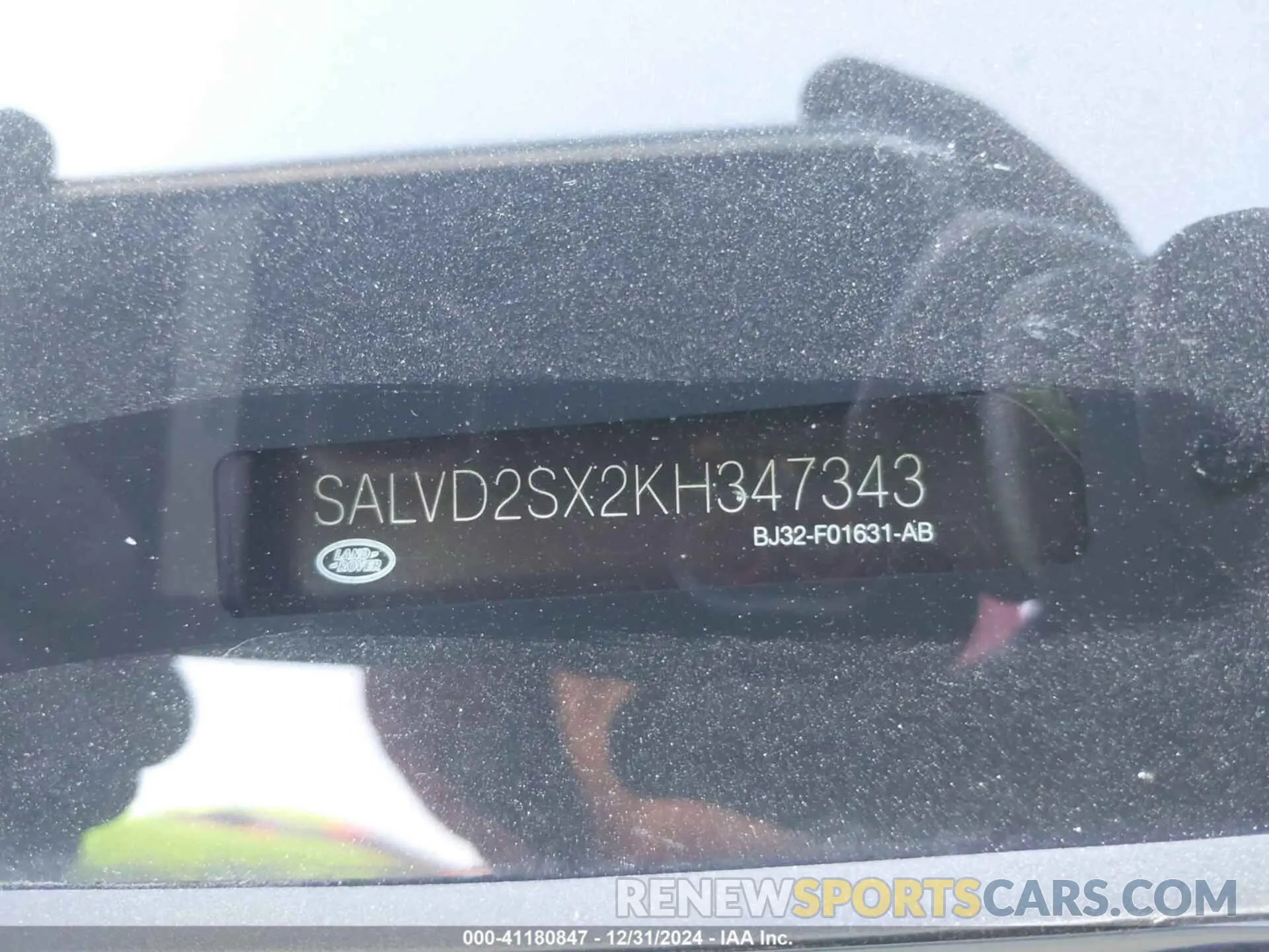 9 fotografías del automóvil dañado SALVD2SX2KH347343 LAND ROVER RANGE ROVER EVOQUE 2019
