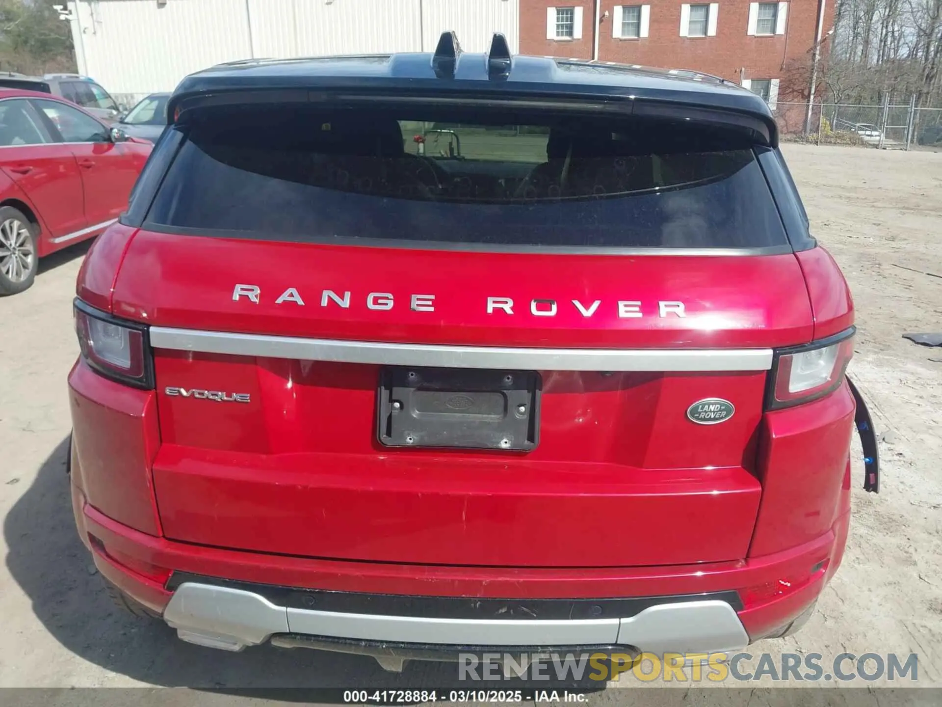 16 fotografías del automóvil dañado SALVE2SX7KH344113 LAND ROVER RANGE ROVER EVOQUE 2019