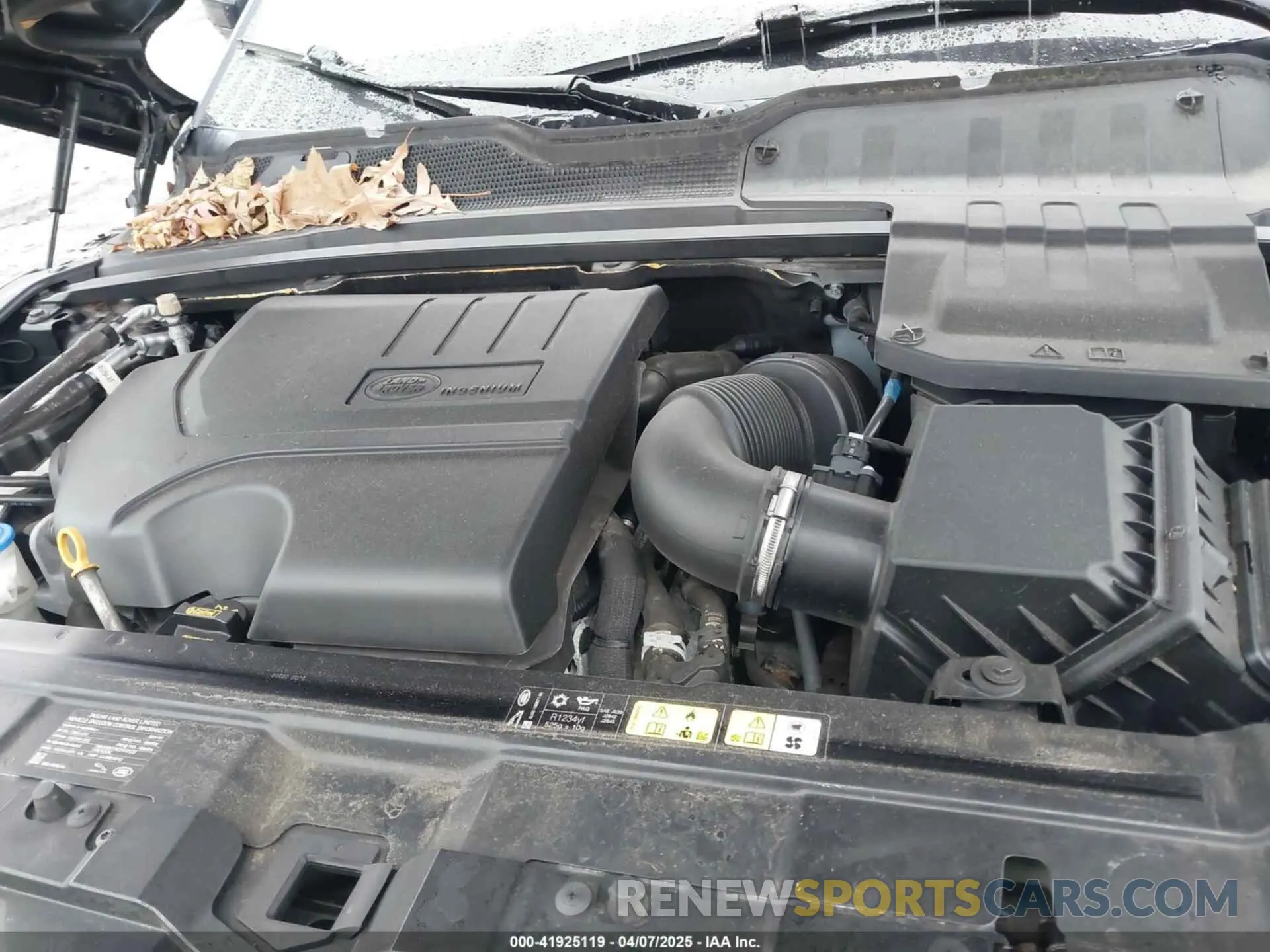 10 fotografías del automóvil dañado SALVP2RX1KH341188 LAND ROVER RANGE ROVER EVOQUE 2019