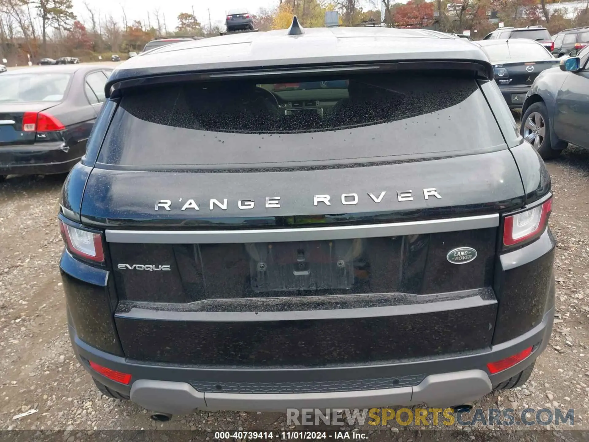 16 fotografías del automóvil dañado SALVP2RX1KH347380 LAND ROVER RANGE ROVER EVOQUE 2019