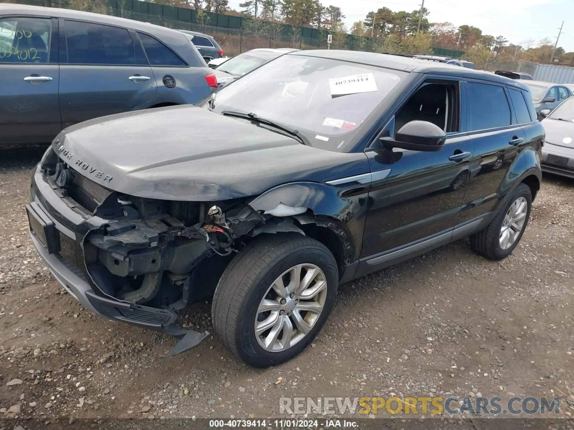 2 fotografías del automóvil dañado SALVP2RX1KH347380 LAND ROVER RANGE ROVER EVOQUE 2019