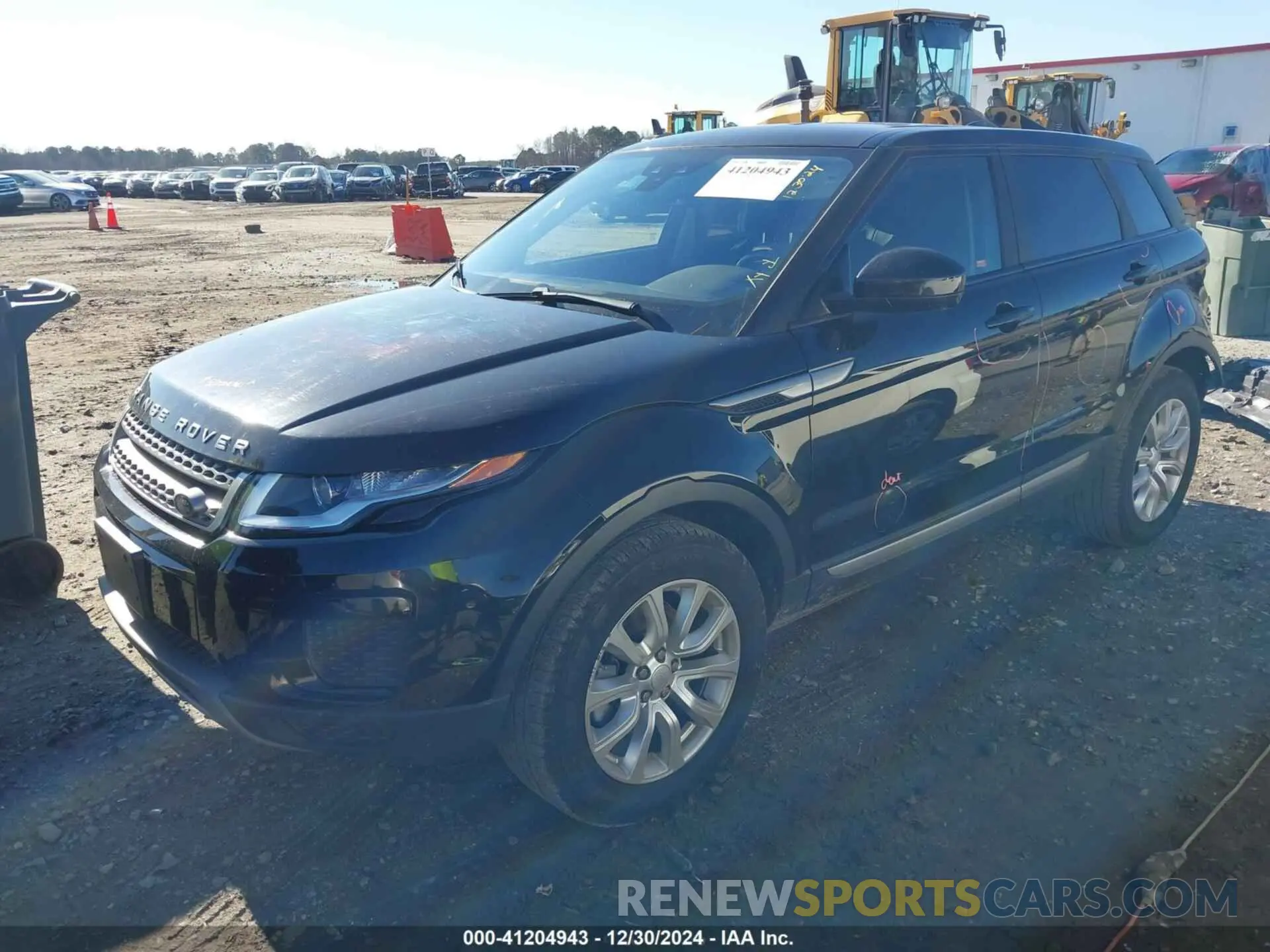 2 fotografías del automóvil dañado SALVP2RX2KH343659 LAND ROVER RANGE ROVER EVOQUE 2019
