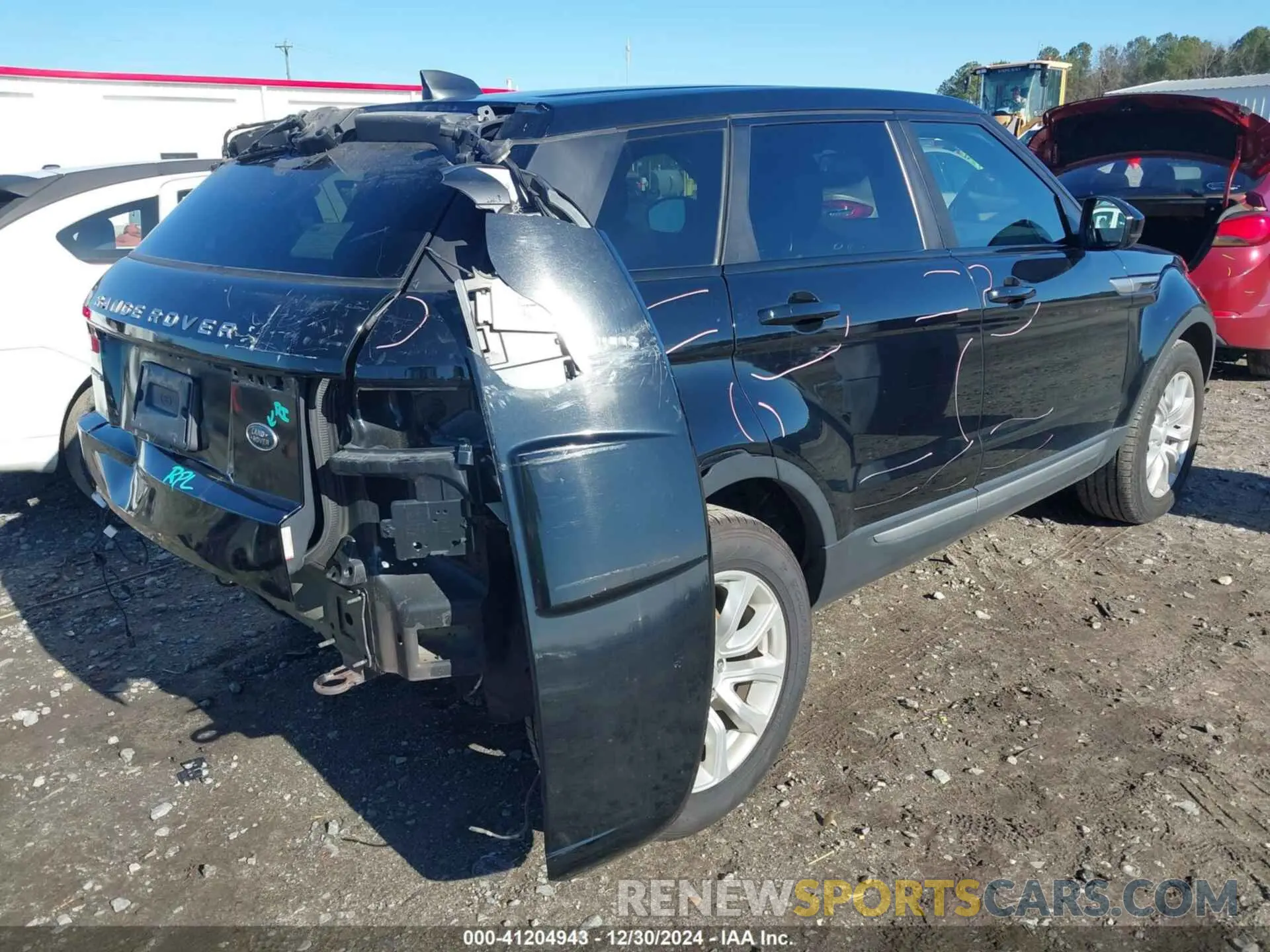 4 fotografías del automóvil dañado SALVP2RX2KH343659 LAND ROVER RANGE ROVER EVOQUE 2019