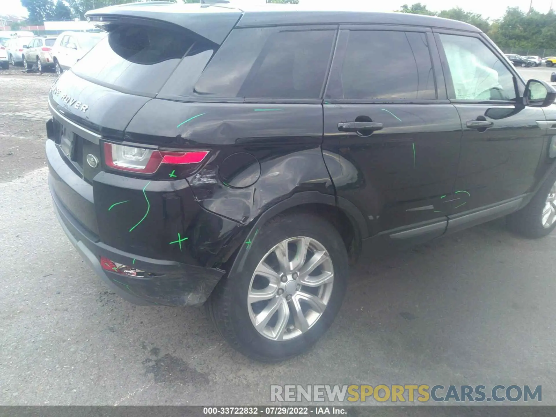 6 fotografías del automóvil dañado SALVP2RX2KH345492 LAND ROVER RANGE ROVER EVOQUE 2019