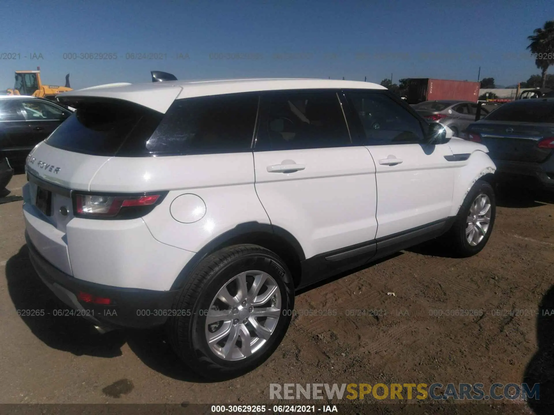 4 fotografías del automóvil dañado SALVP2RX3KH333366 LAND ROVER RANGE ROVER EVOQUE 2019