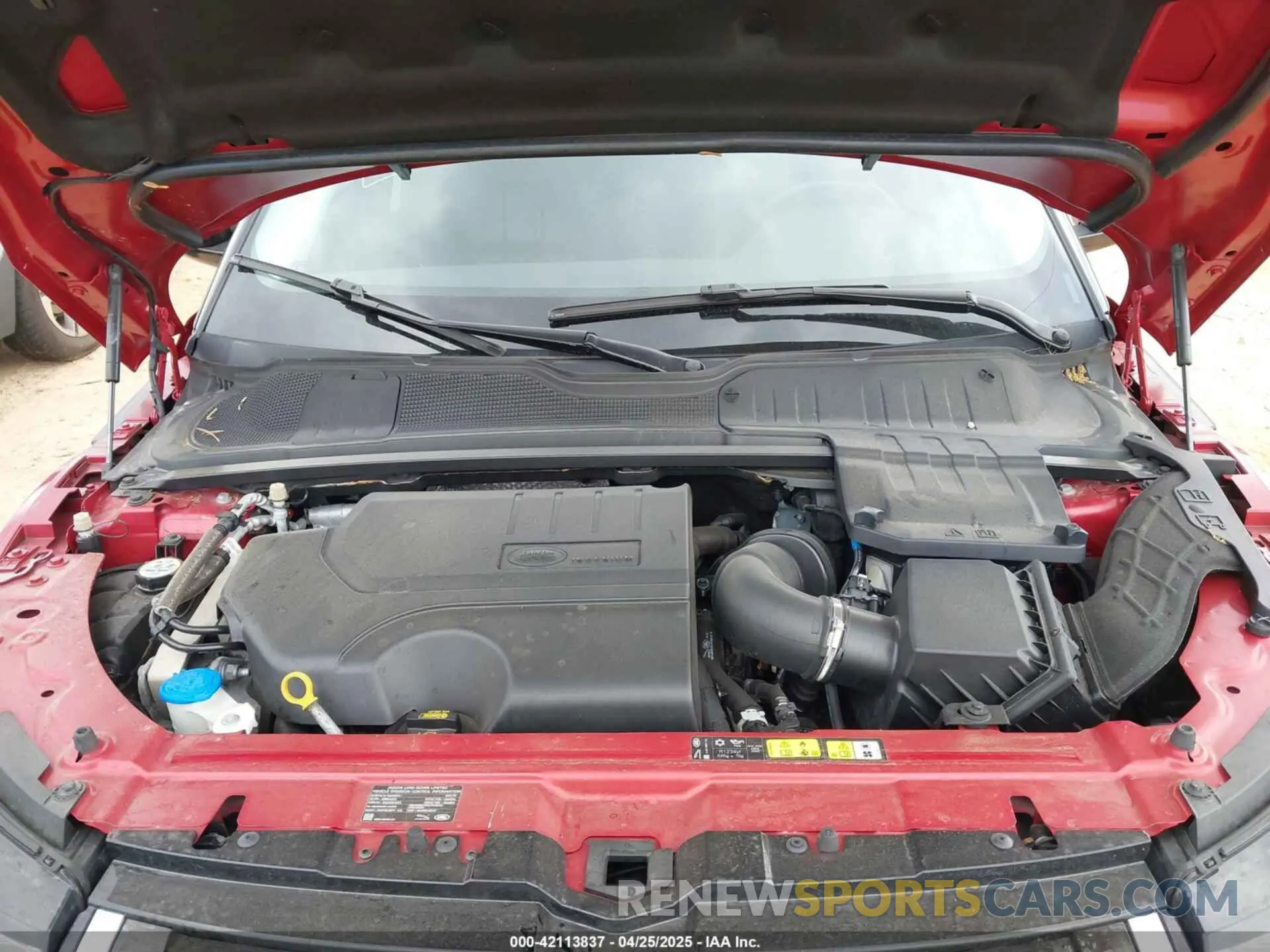 10 fotografías del automóvil dañado SALVP2RX6KH332793 LAND ROVER RANGE ROVER EVOQUE 2019