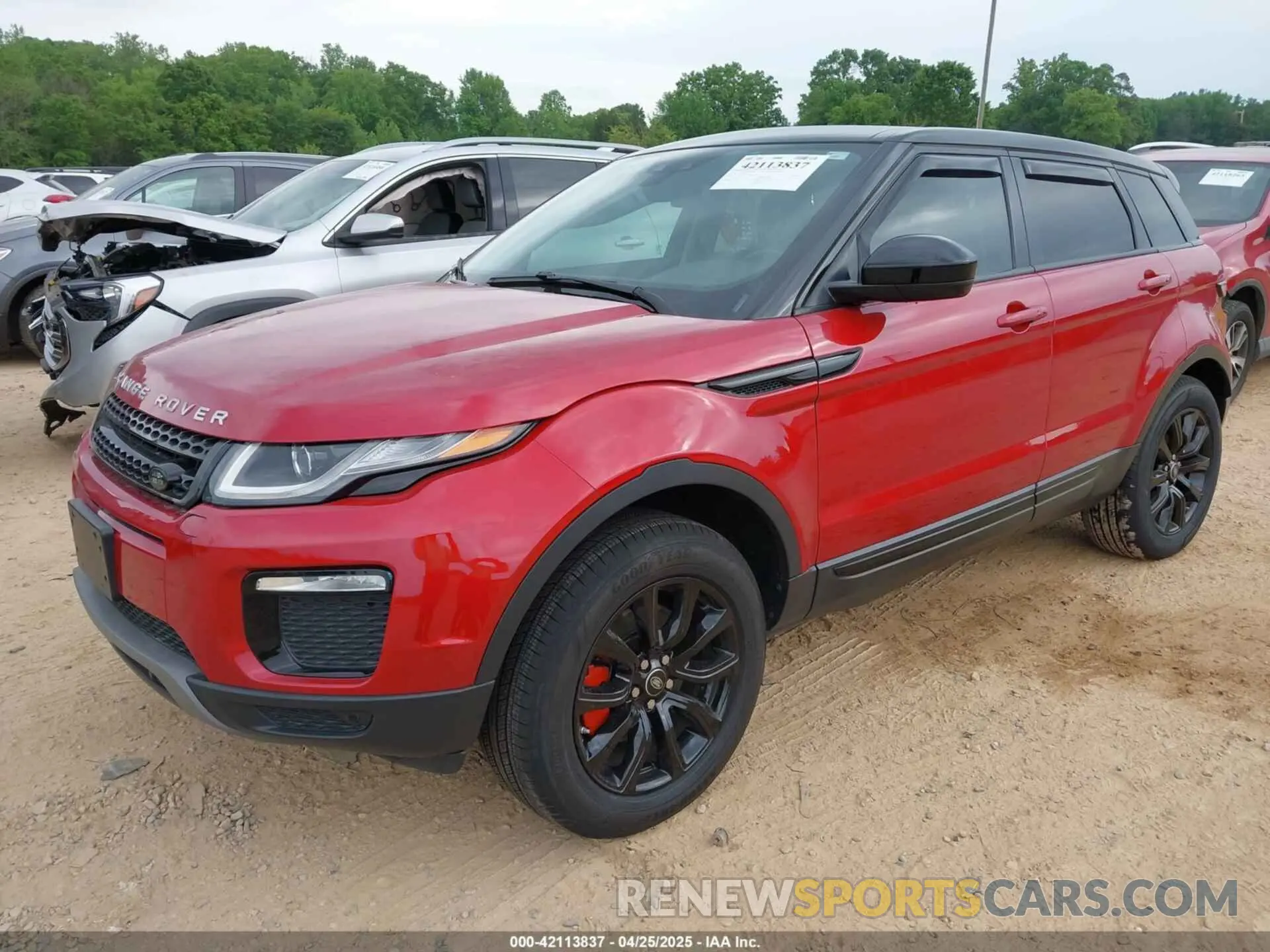 2 fotografías del automóvil dañado SALVP2RX6KH332793 LAND ROVER RANGE ROVER EVOQUE 2019