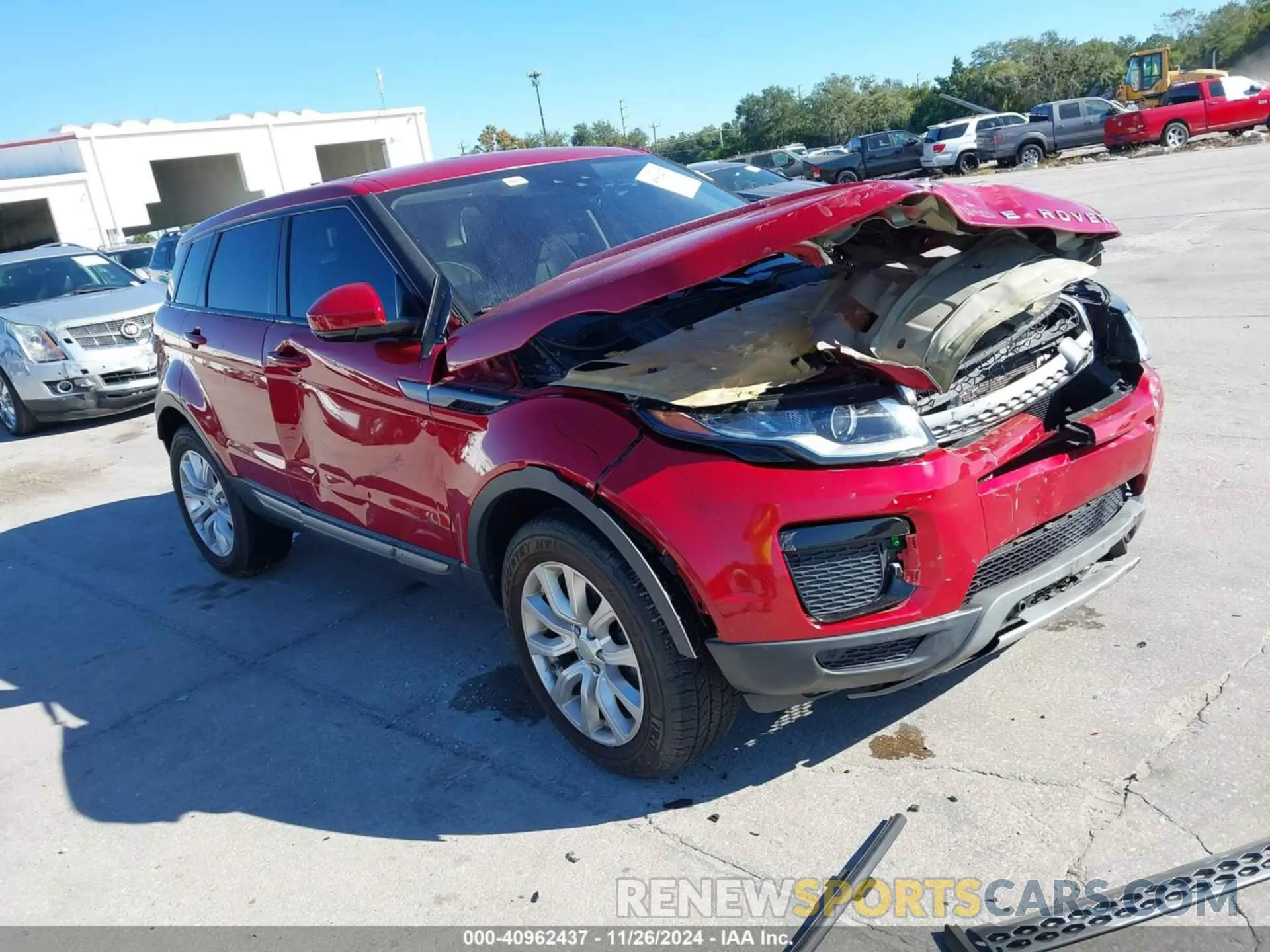 1 fotografías del automóvil dañado SALVP2RX6KH339873 LAND ROVER RANGE ROVER EVOQUE 2019