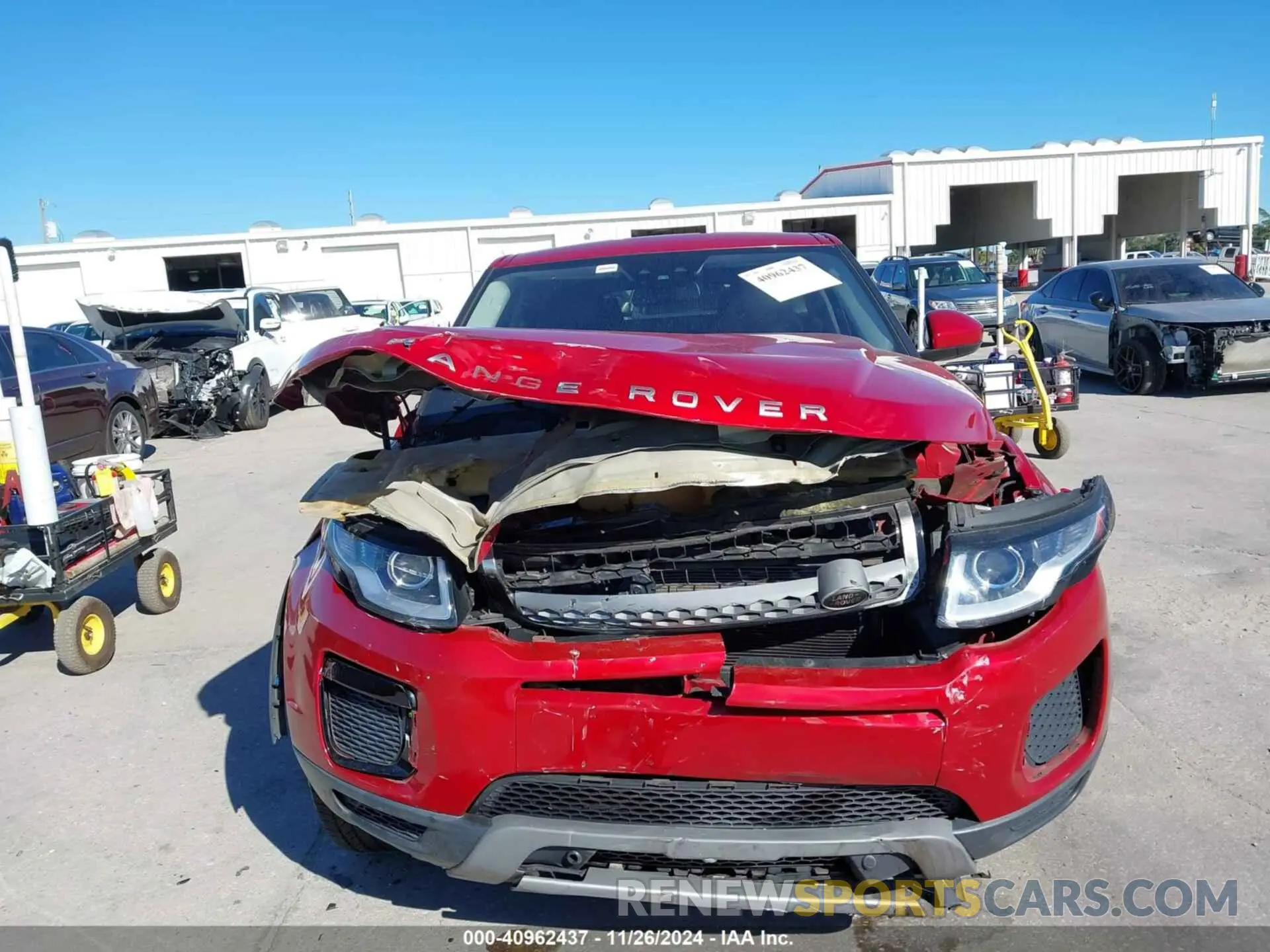 11 fotografías del automóvil dañado SALVP2RX6KH339873 LAND ROVER RANGE ROVER EVOQUE 2019
