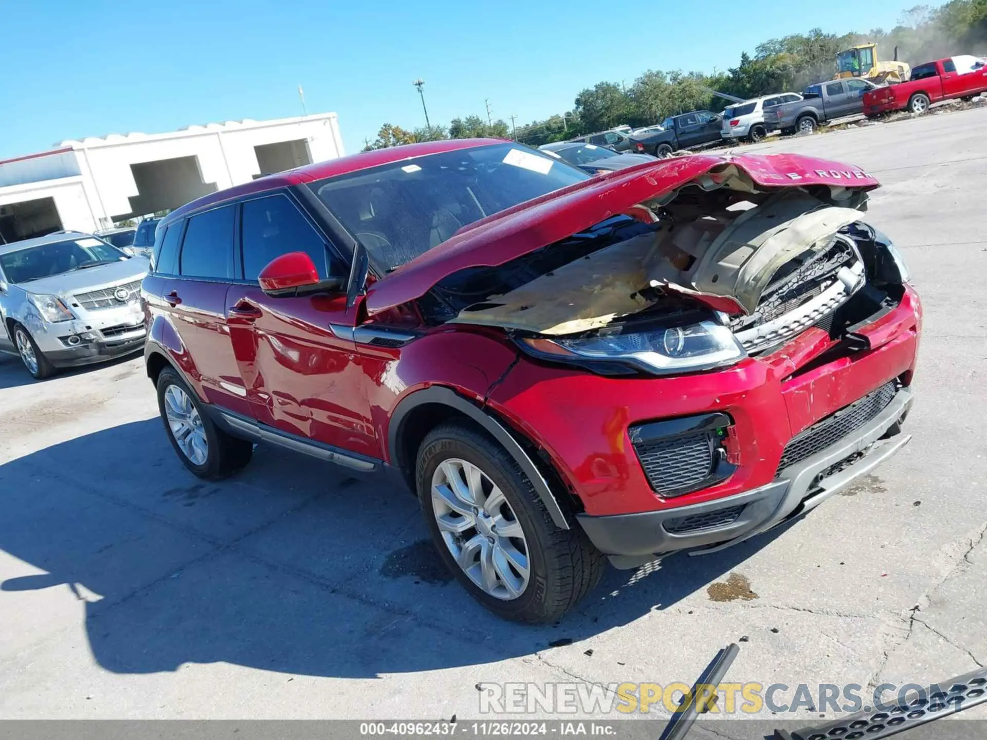 12 fotografías del automóvil dañado SALVP2RX6KH339873 LAND ROVER RANGE ROVER EVOQUE 2019