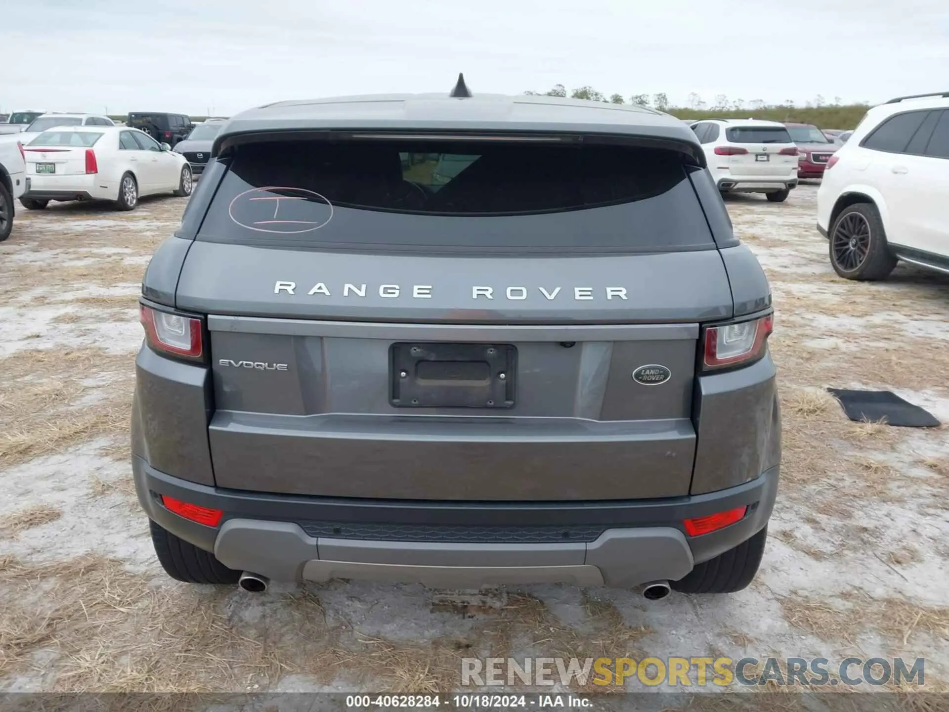16 fotografías del automóvil dañado SALVP2RX6KH349254 LAND ROVER RANGE ROVER EVOQUE 2019