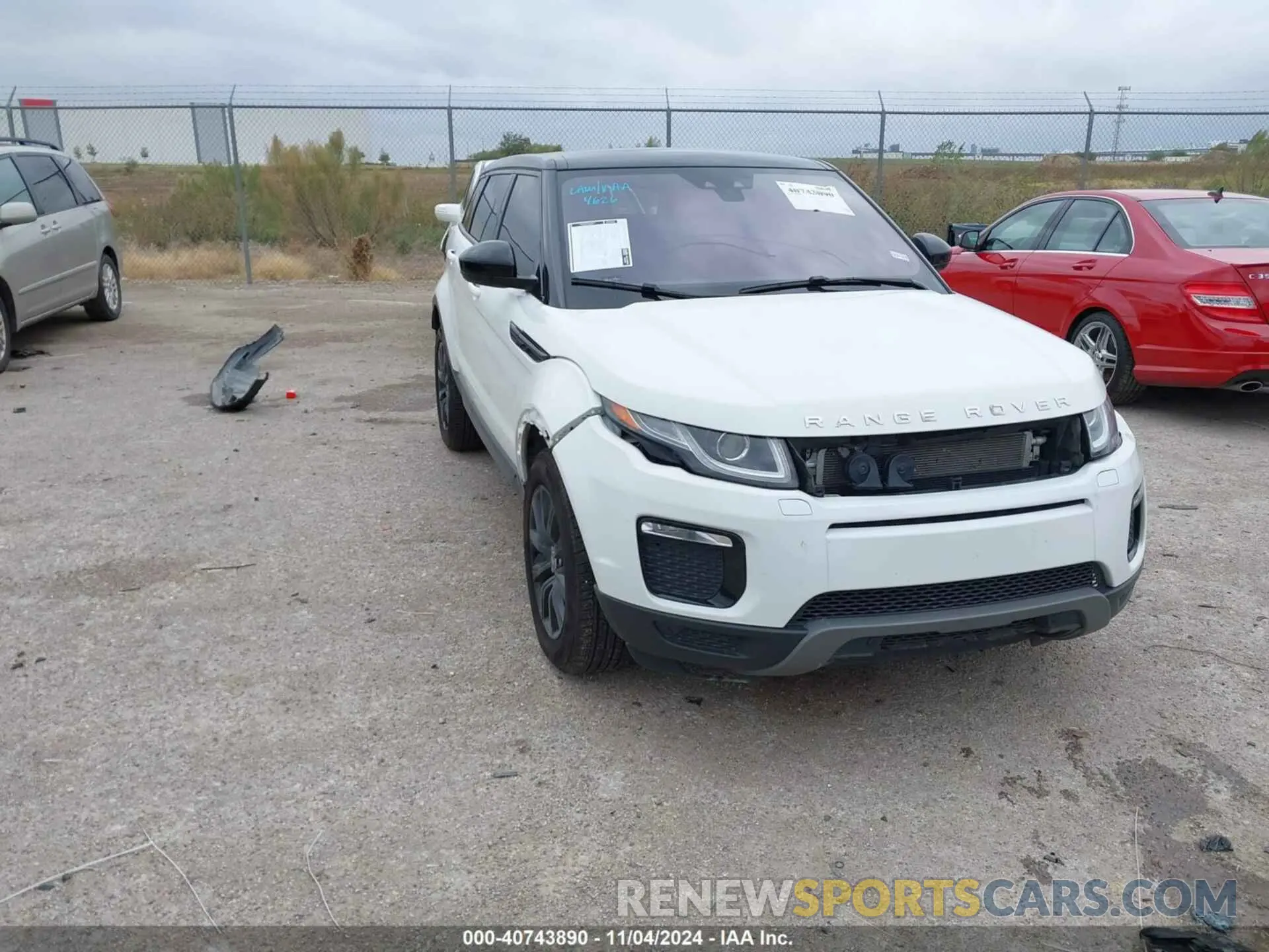 1 fotografías del automóvil dañado SALVP2RX7KH347383 LAND ROVER RANGE ROVER EVOQUE 2019