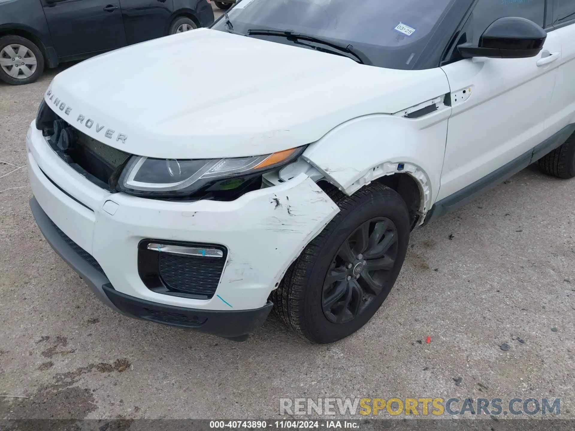 6 fotografías del automóvil dañado SALVP2RX7KH347383 LAND ROVER RANGE ROVER EVOQUE 2019