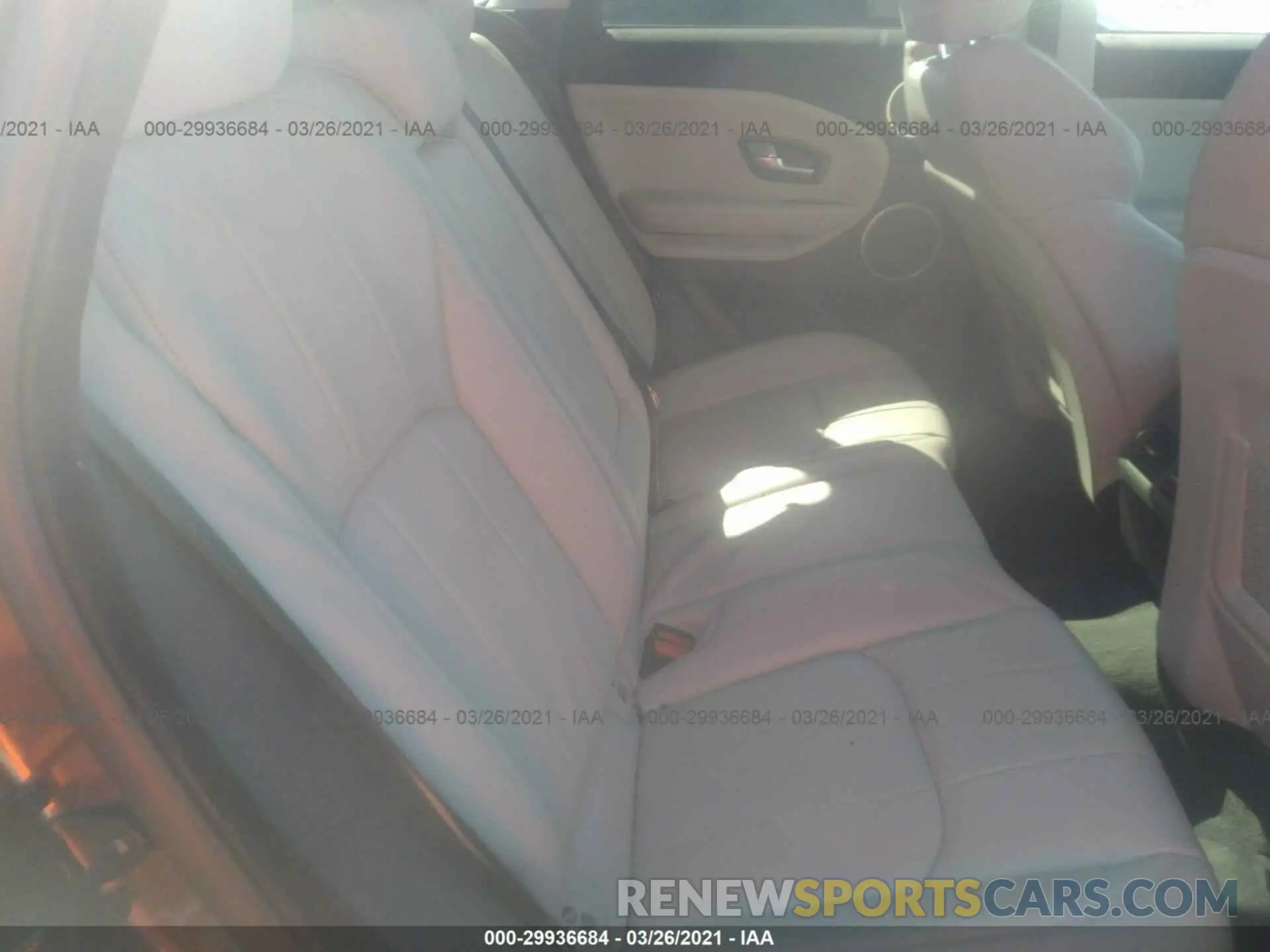 8 fotografías del automóvil dañado SALVP2RX7KH348842 LAND ROVER RANGE ROVER EVOQUE 2019